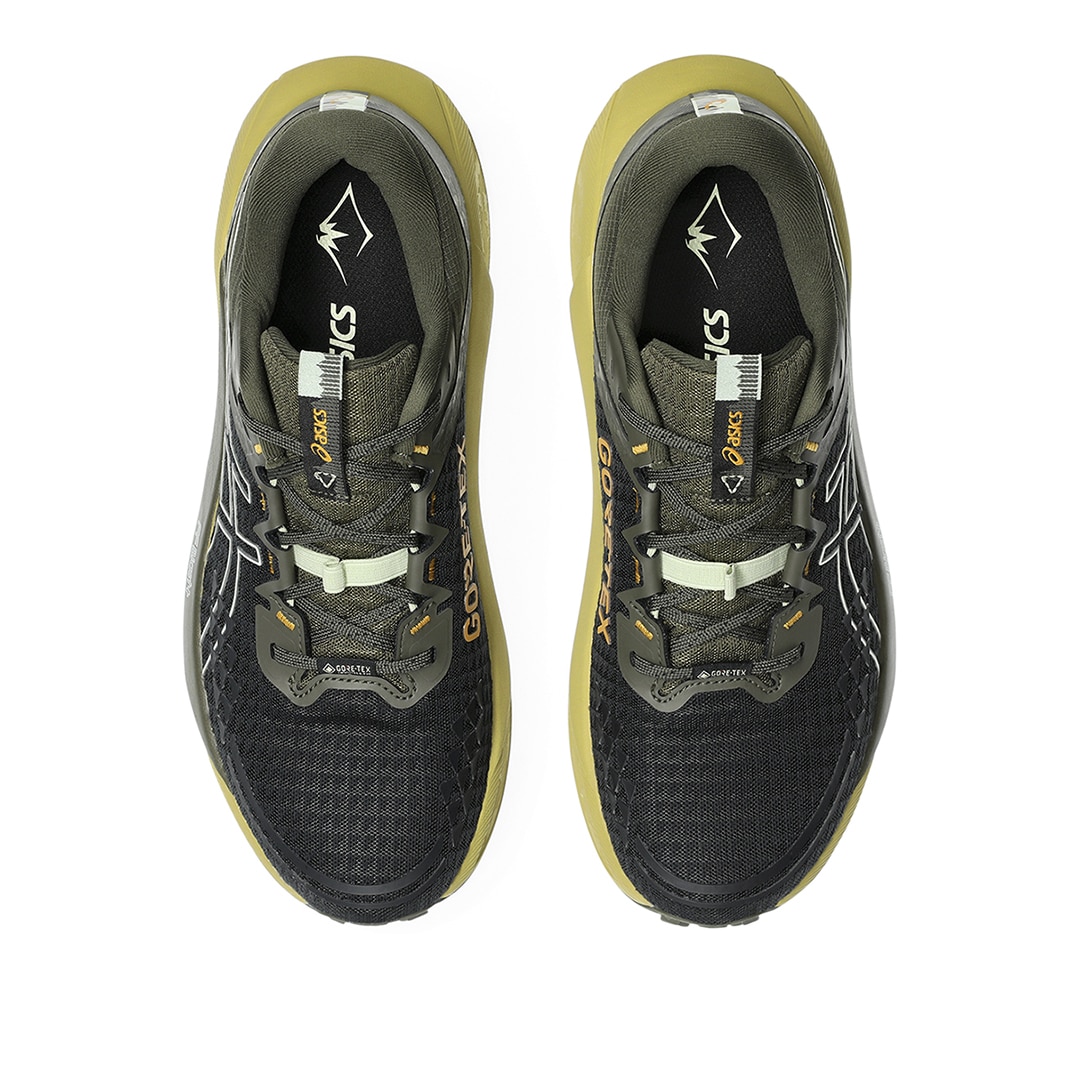 Sapatilhas de Trail Running de Homem Gel-Trabuco 13 Gtx Preto / Verde-3