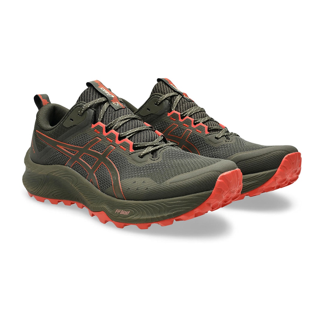 Sapatilhas de Trail Running de Homem Trabuco Terra 3 Castanho / Vermelho-2
