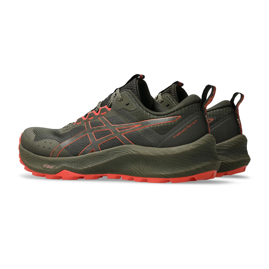 Sapatilhas de Trail Running de Homem Trabuco Terra 3 Castanho / Vermelho-5