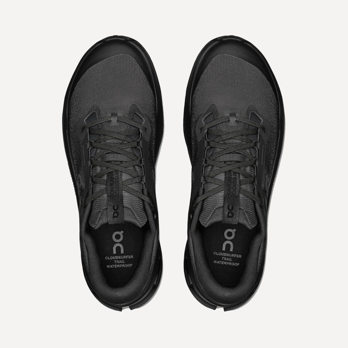 Zapatillas Trail Running Hombre Cloudsurfer Trail 2 WP ON - Negro Negro-2