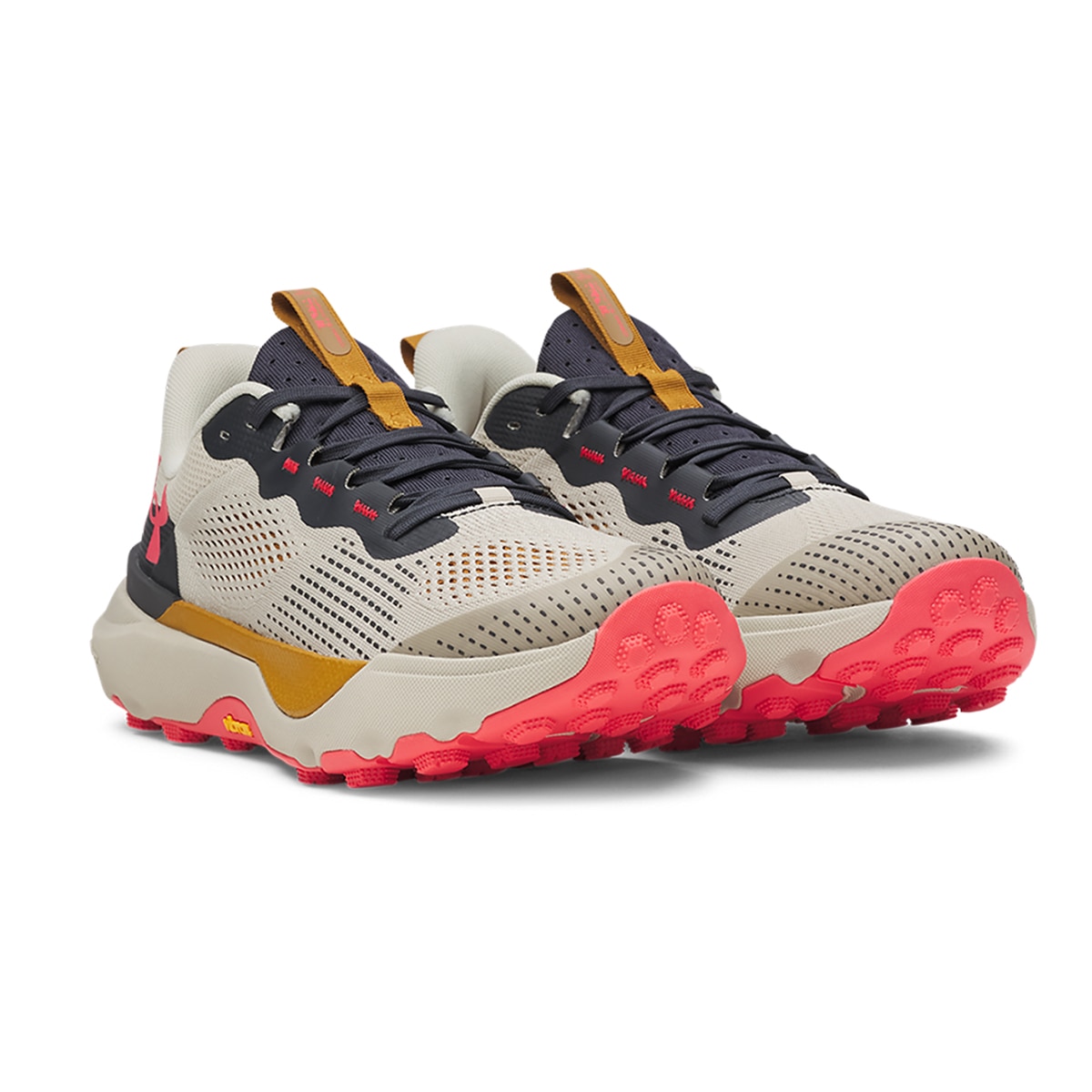 Sapatilhas de Running Unissexo UA U Infinite Pro Trail Bege-2
