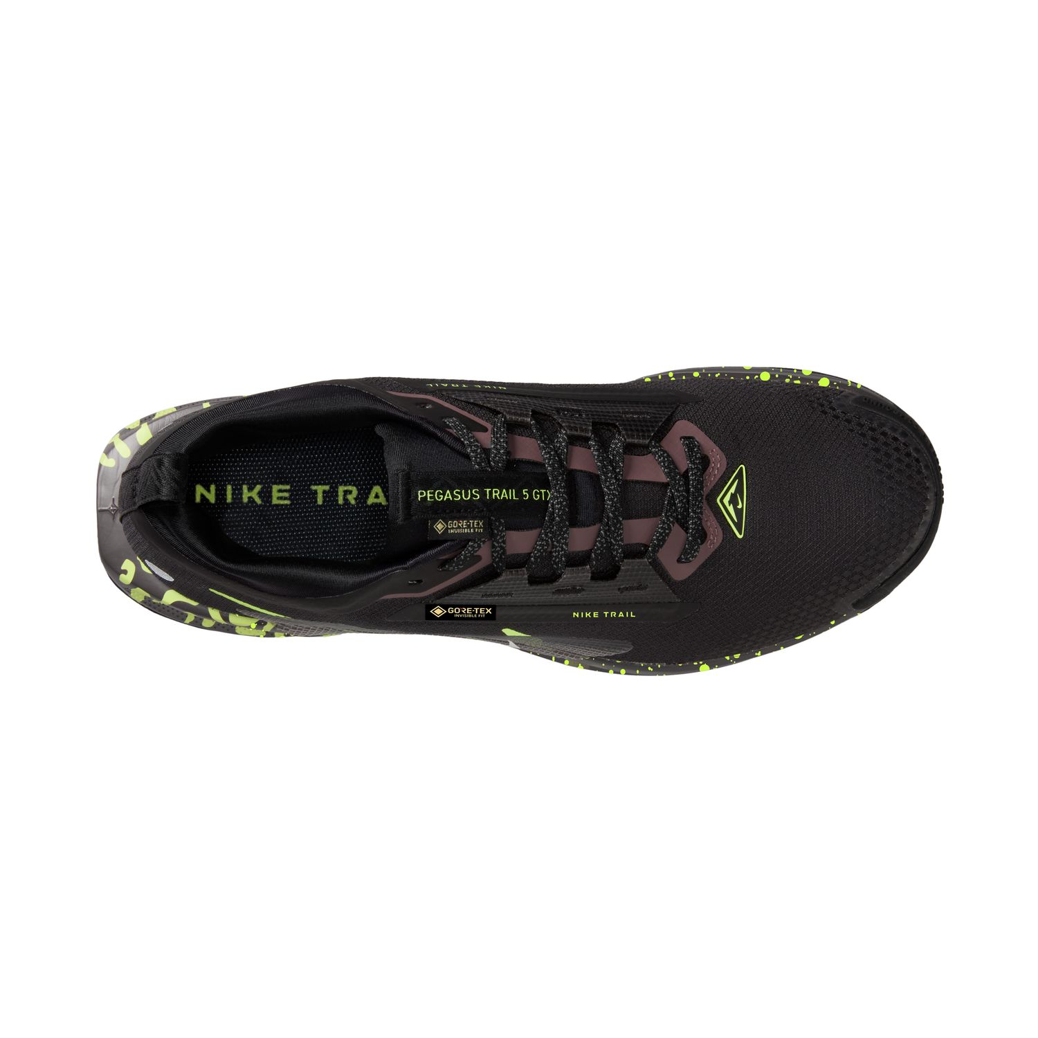 Sapatilhas de Trail - Running de Homem Pegasus Trail 5 GTX Preto-8
