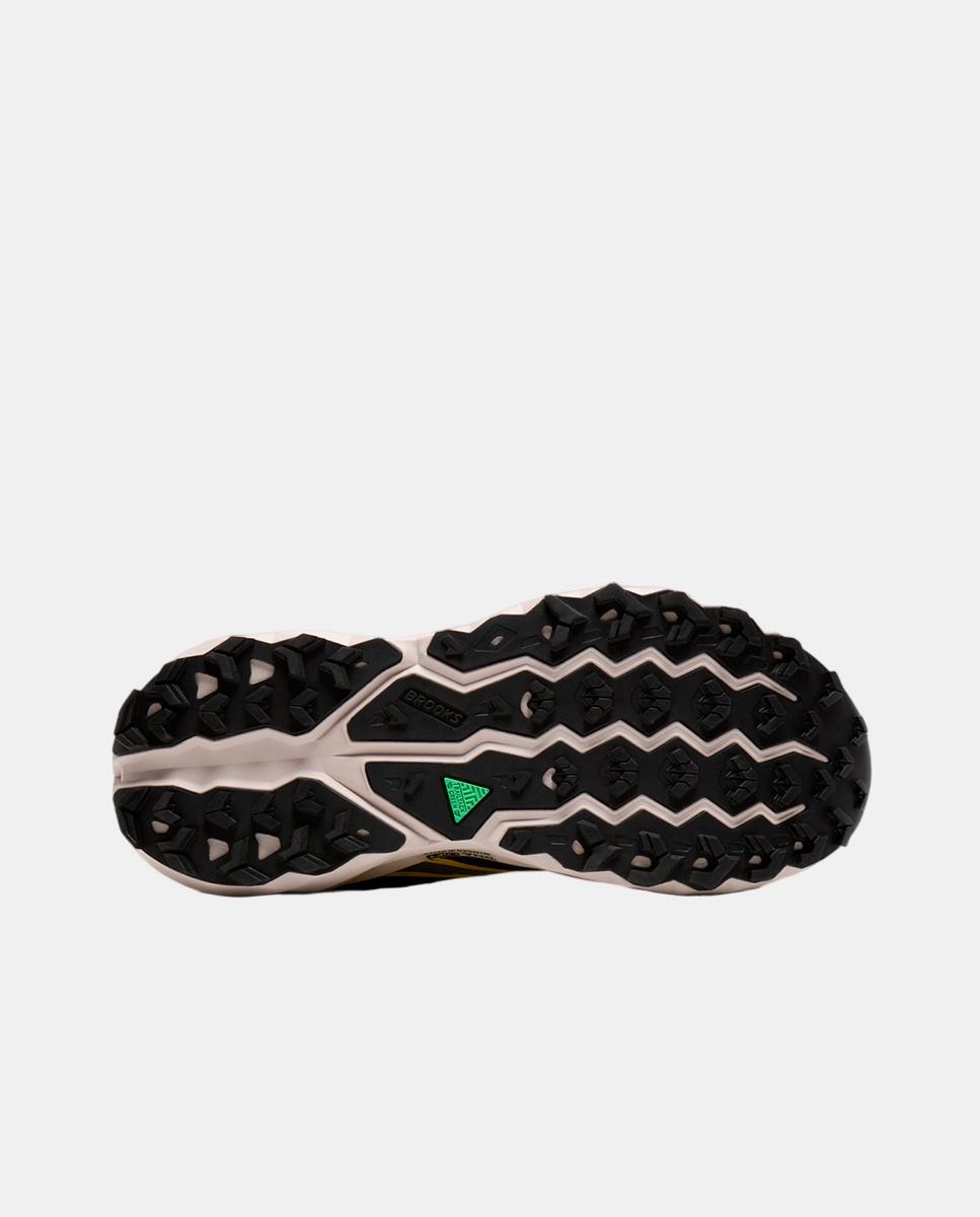 Sapatilhas de Running de Homem Cascadia 19 Preto / Amarelo-6