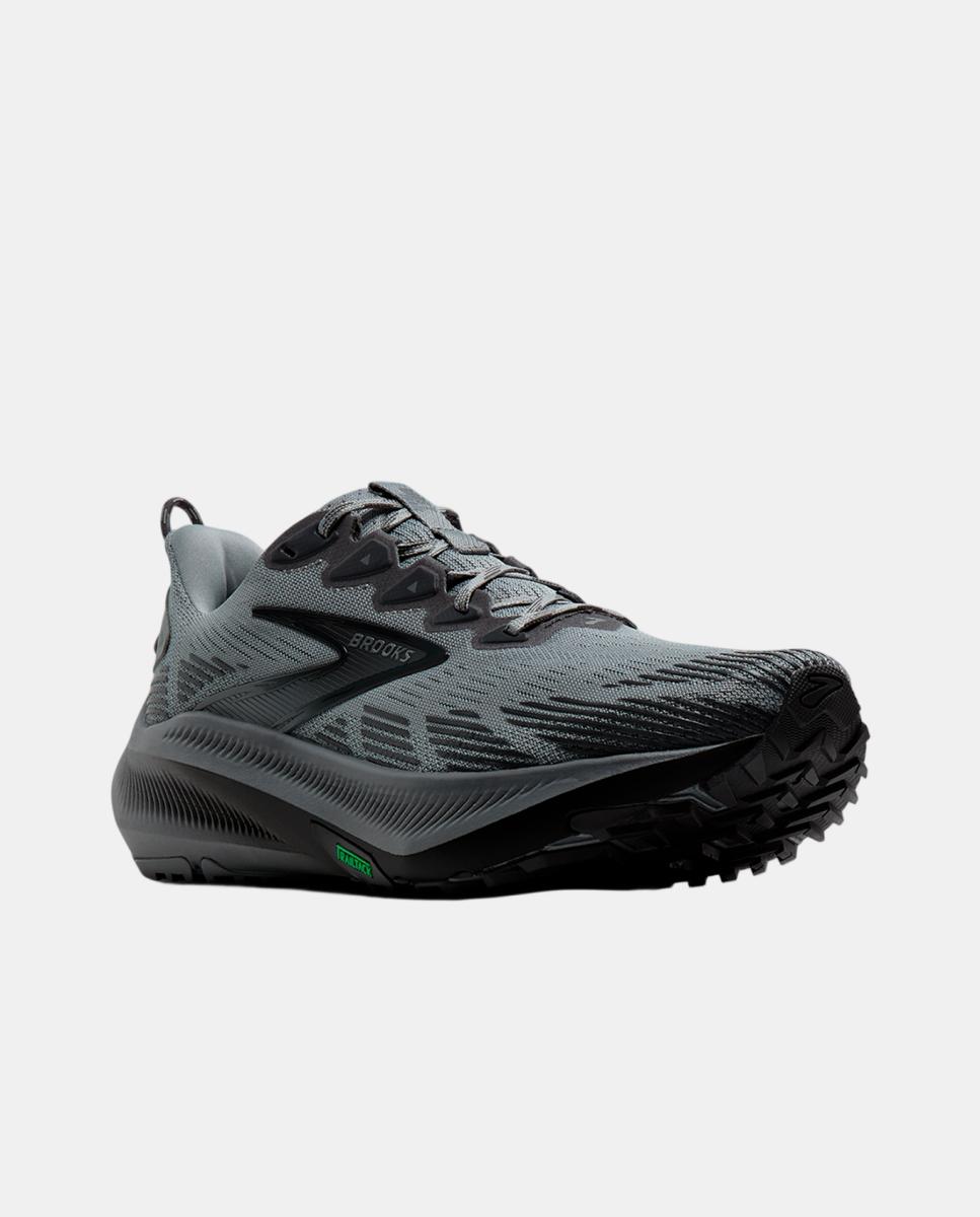 Sapatilhas de Running de Homem Ghost Trail Cinzento / Preto-2