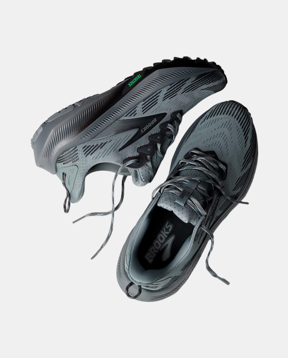 Sapatilhas de Running de Homem Ghost Trail Cinzento / Preto-8