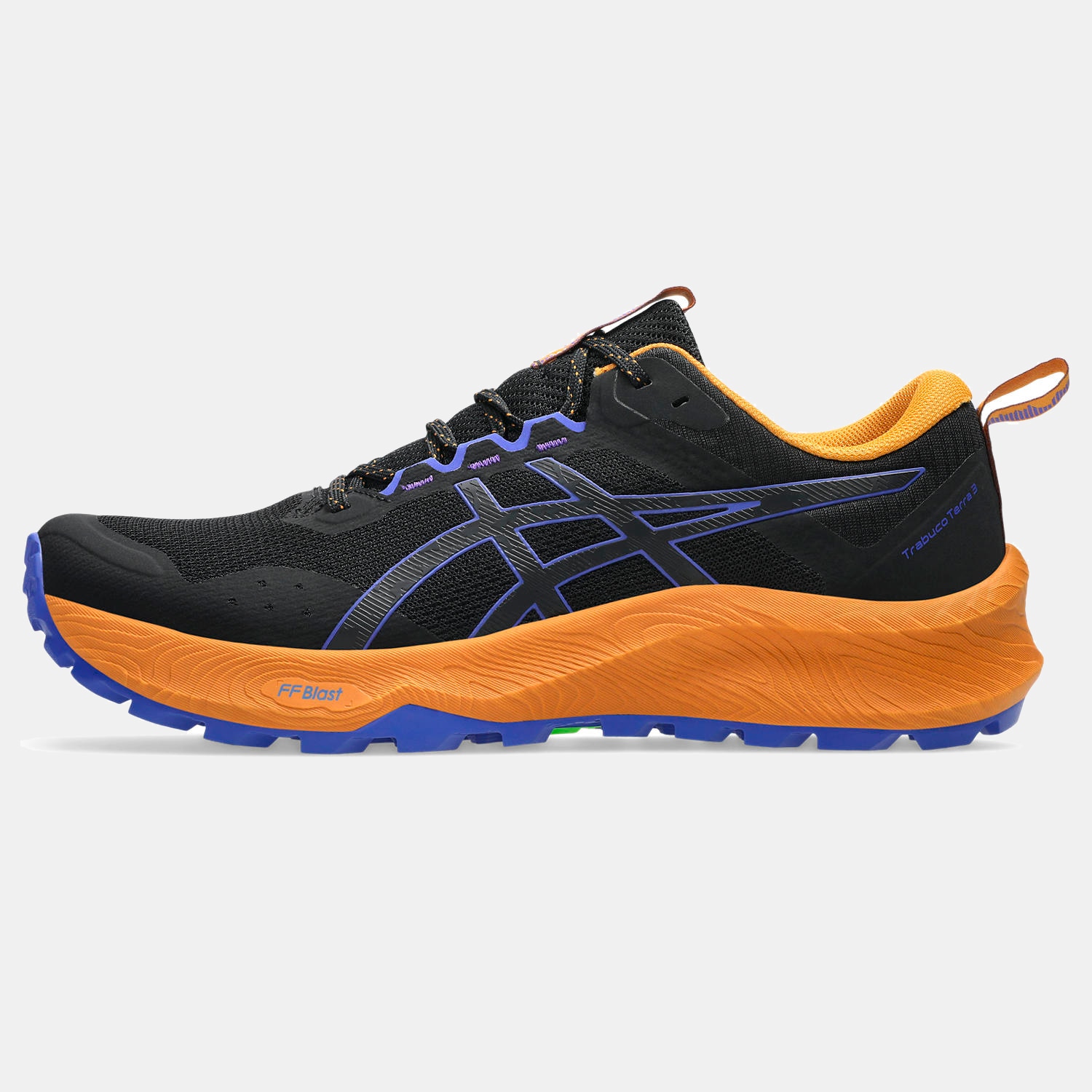 Sapatilhas de Running de Homem Trabuco Terra 3 Preto / Azul-4