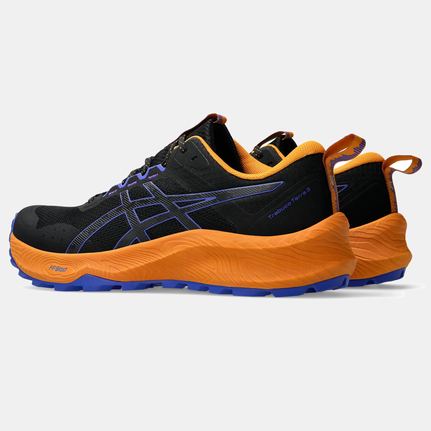 Sapatilhas de Running de Homem Trabuco Terra 3 Preto / Azul-6