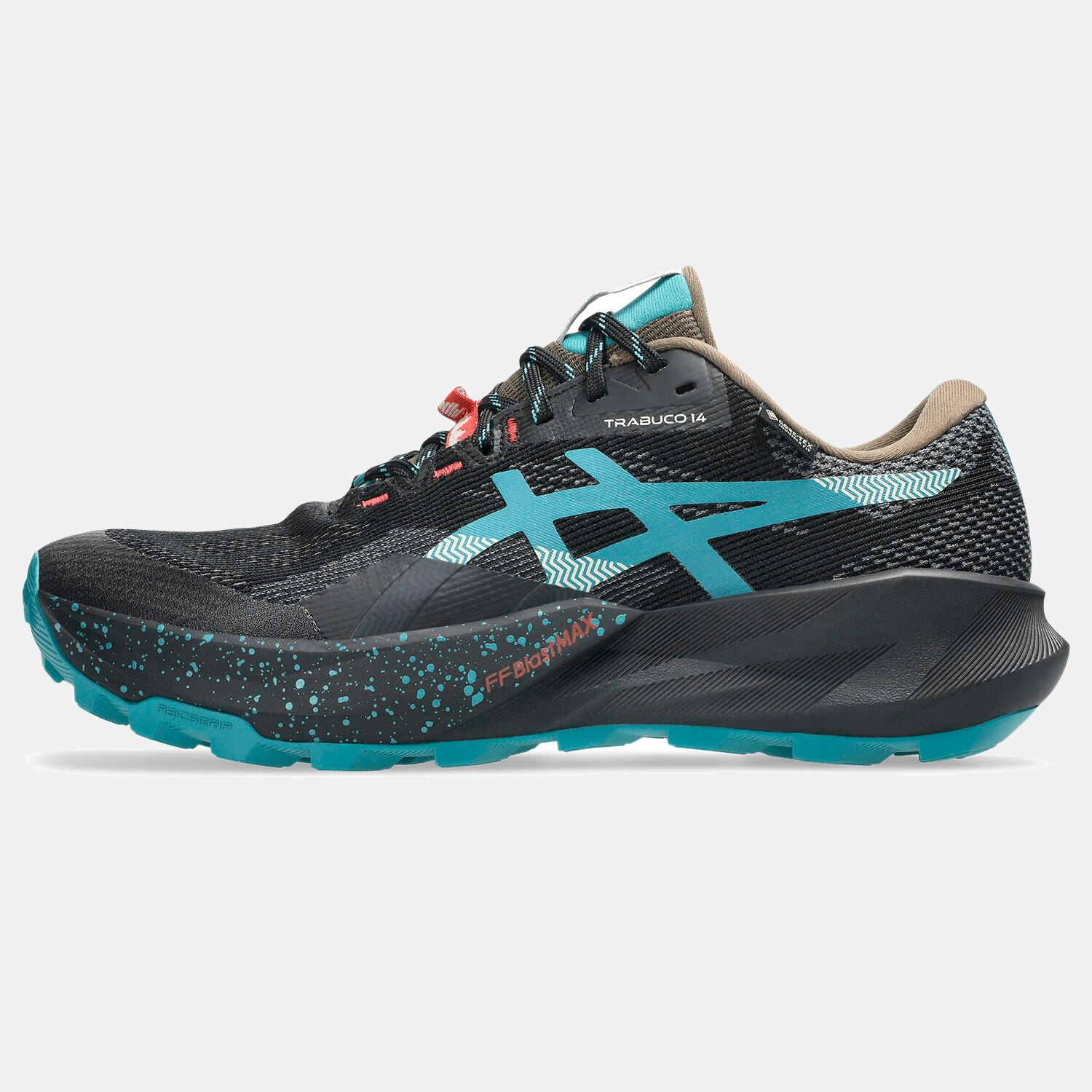 Sapatilhas de Running de Homem Trabuco 14 GTX Preto / Verde-4
