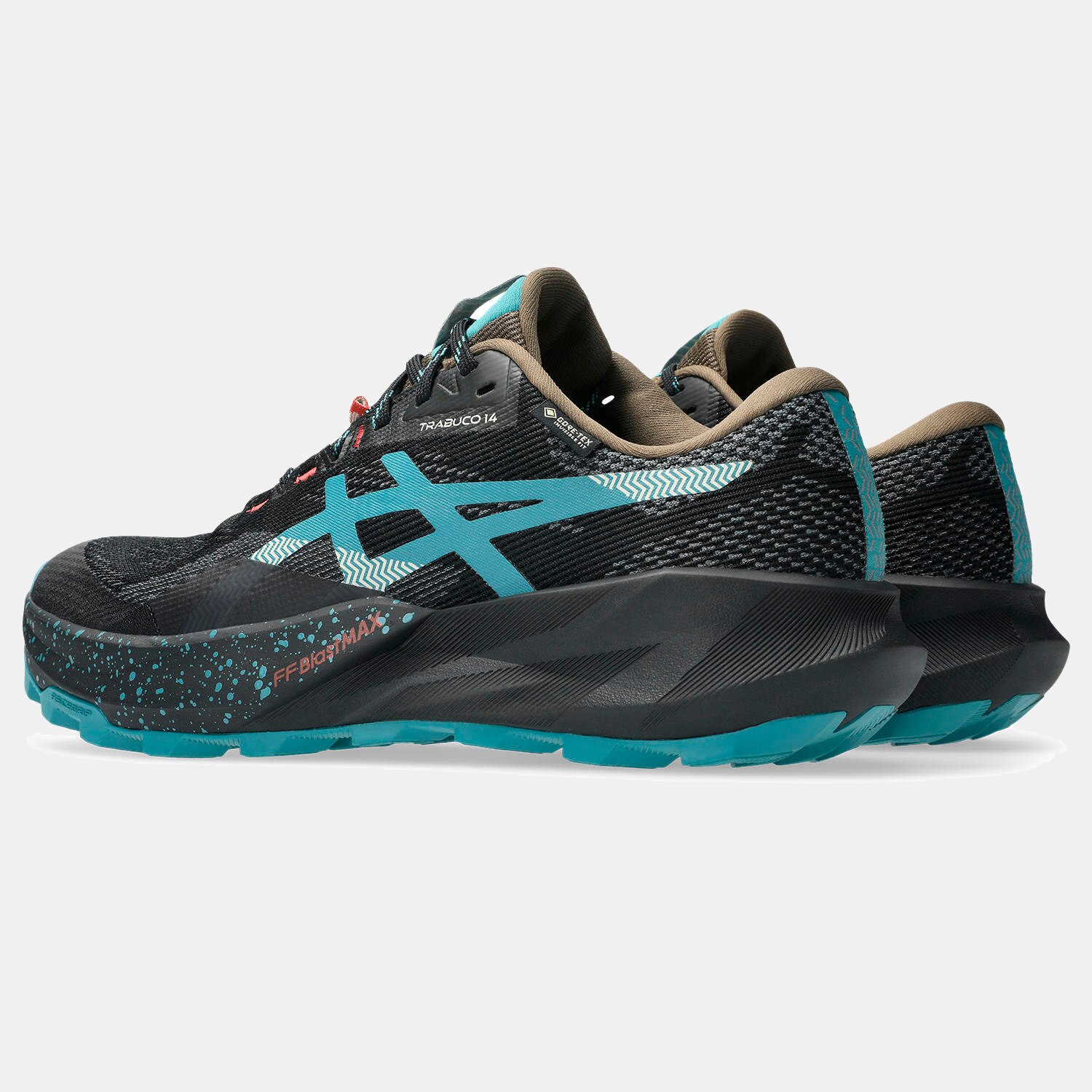 Sapatilhas de Running de Homem Trabuco 14 GTX Preto / Verde-6