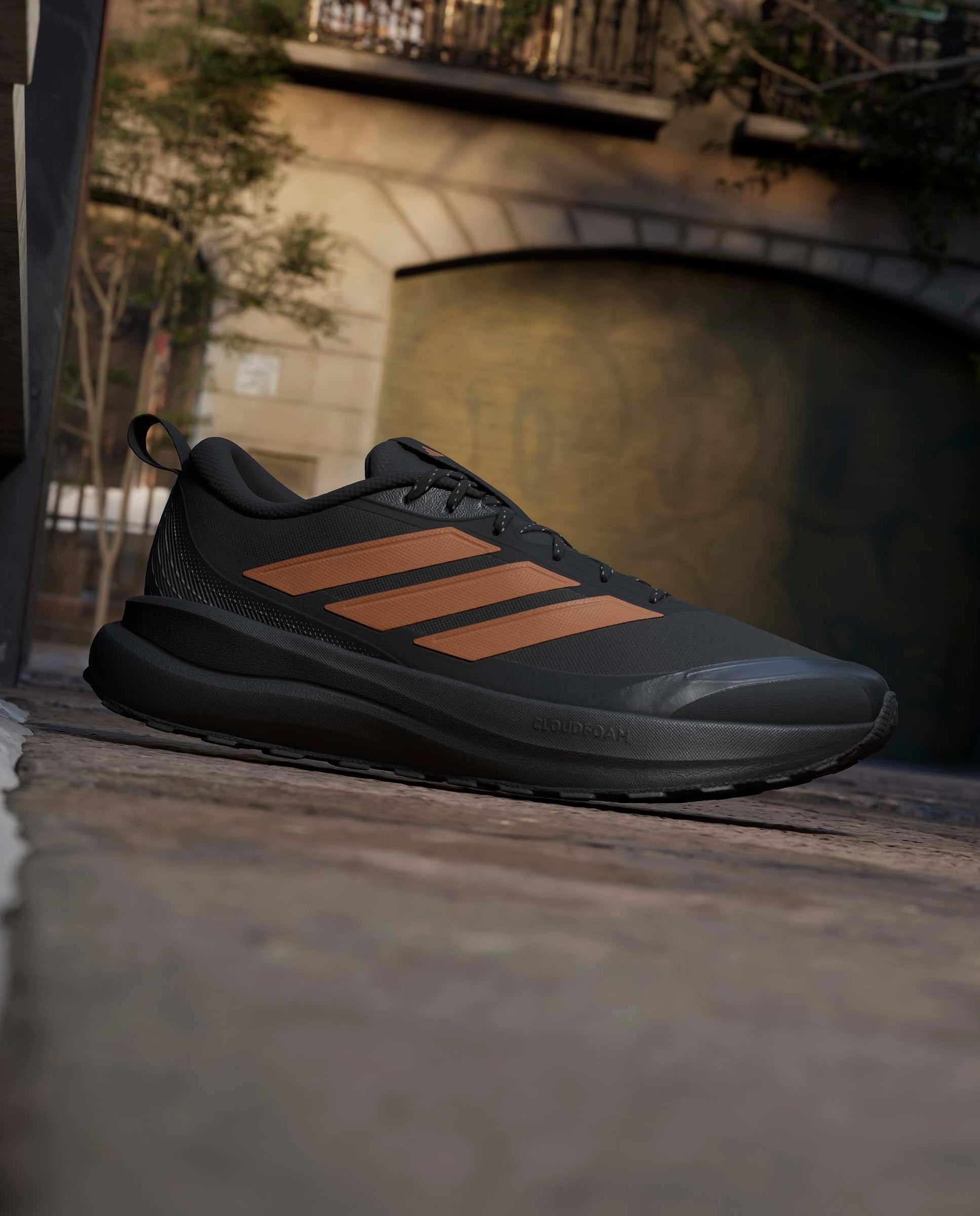 Sapatilhas de Running de Homem RUNFALCON 6  ATR Adidas Preto-10