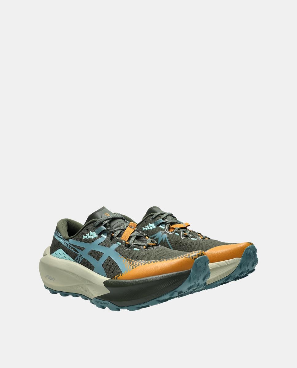 Sapatilhas Trail Running de Homem TRABUCO MAX 5 ASICS Azul-esverdeado-2