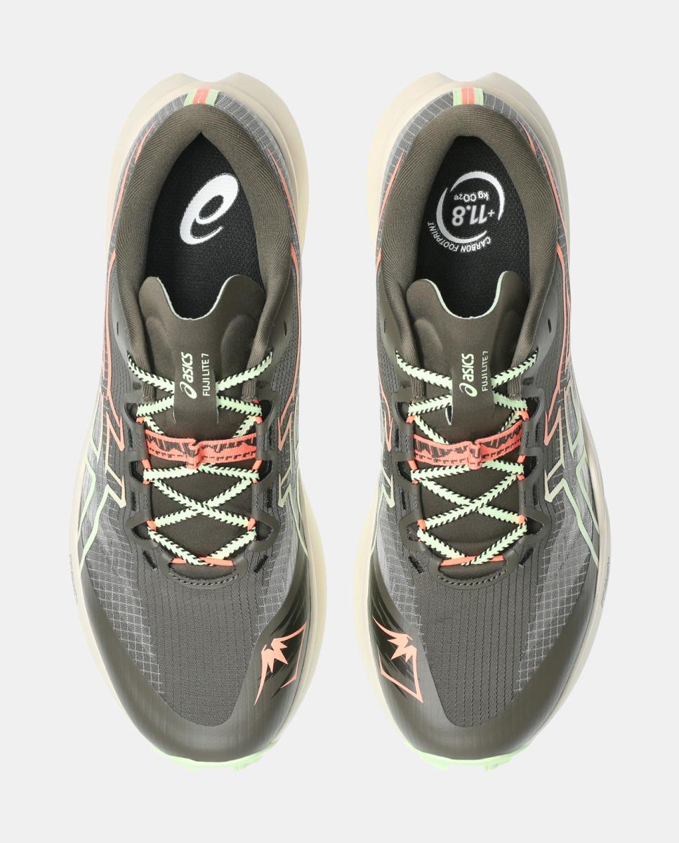 Sapatilhas Trail Running de Homem FUJI LITE 7 ASICS Amarelo-flúor-3