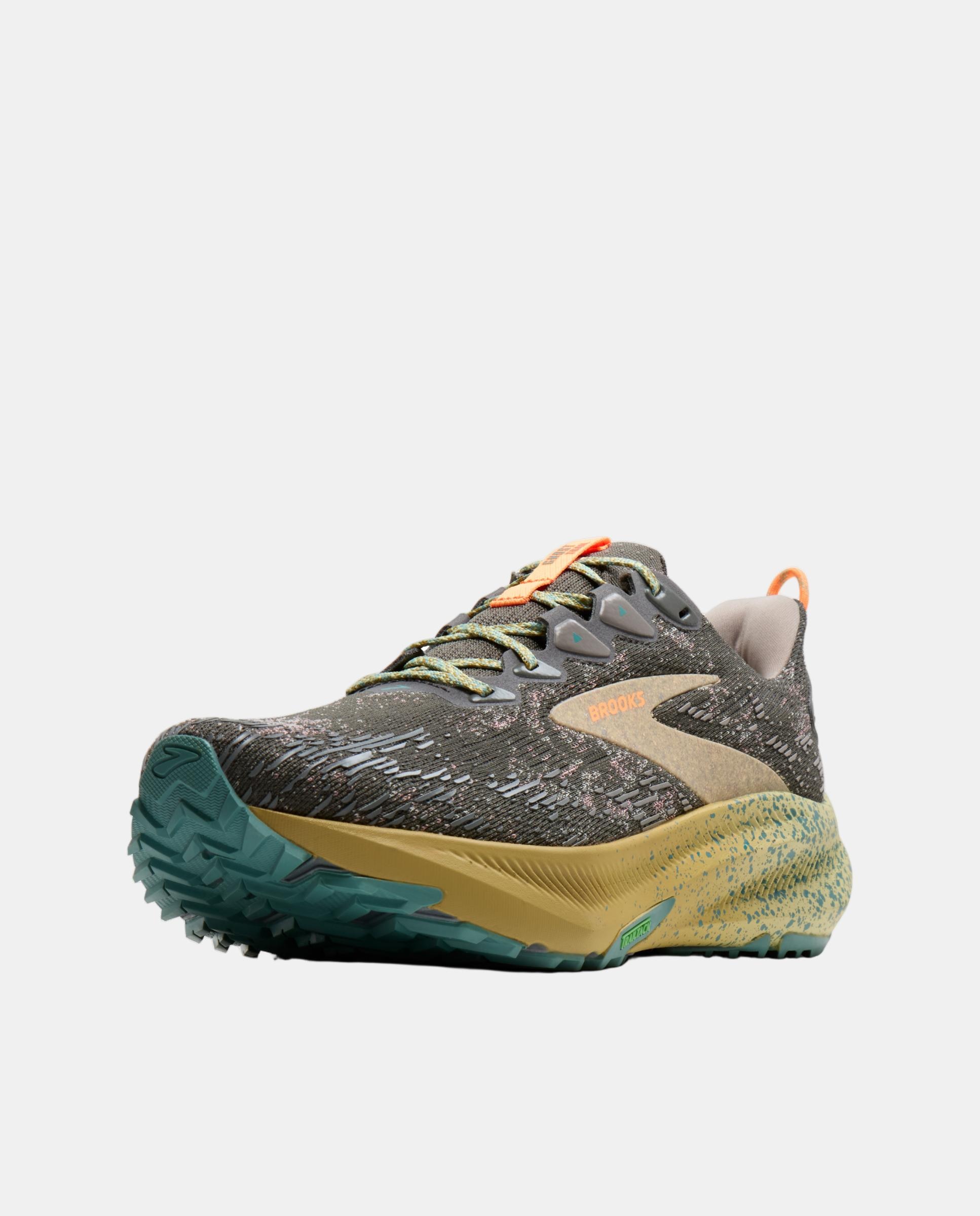 Sapatilhas de running de Homem Ghost Trail Brooks Cinzento / Amarelo-7