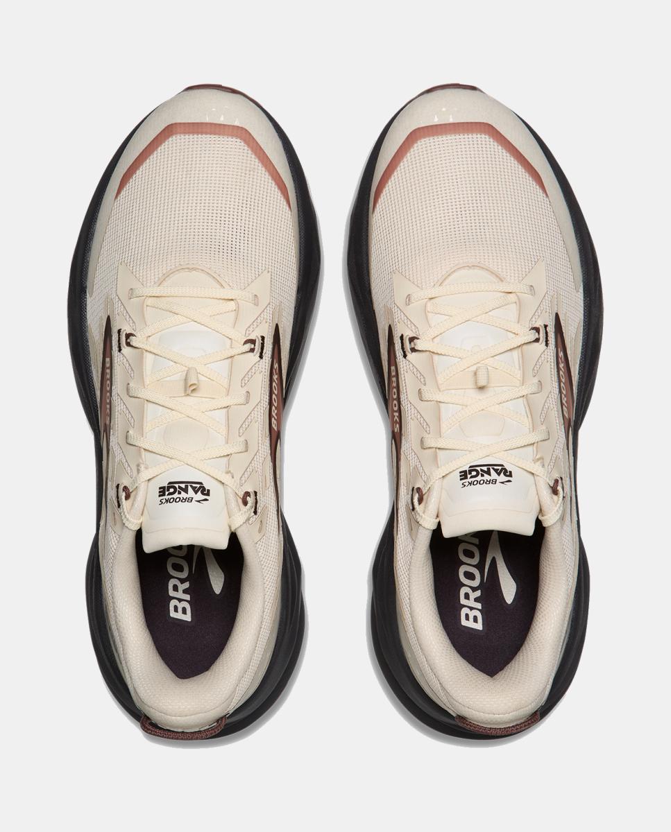Sapatilhas de running de Homem Range Brooks Branco / Preto-3