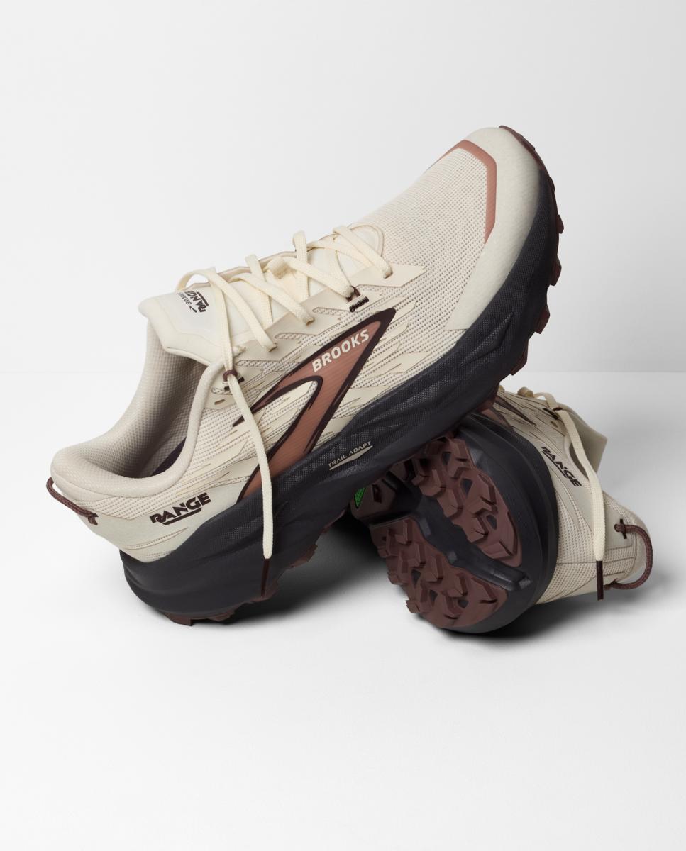 Sapatilhas de running de Homem Range Brooks Branco / Preto-8
