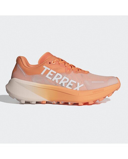 Sapatilhas de Trail Running de Mulher Terrex Agravic 3 W Laranja-1