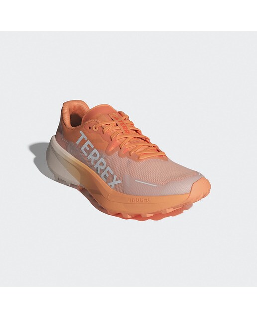 Sapatilhas de Trail Running de Mulher Terrex Agravic 3 W Laranja-3