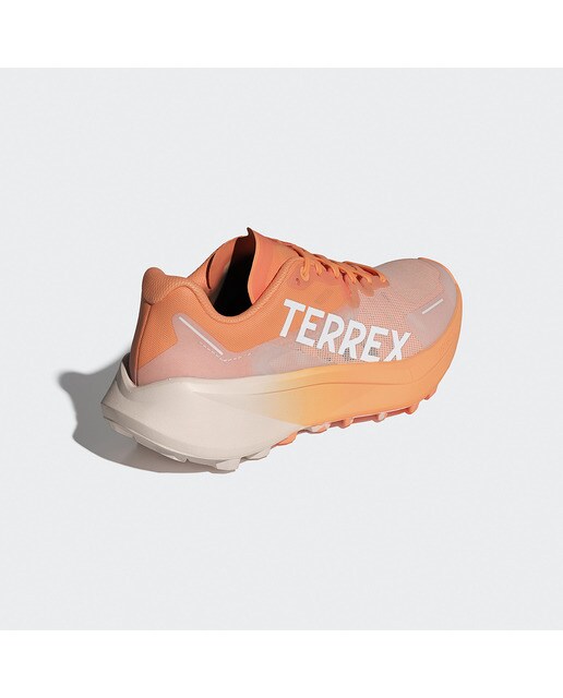 Sapatilhas de Trail Running de Mulher Terrex Agravic 3 W Laranja-6