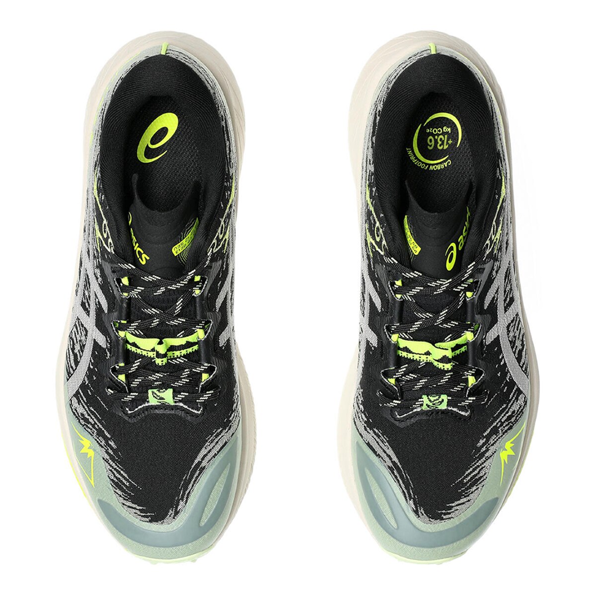 Sapatilhas de Trail Running de Mulher Fuji Lite 5 Preto / Bege-3