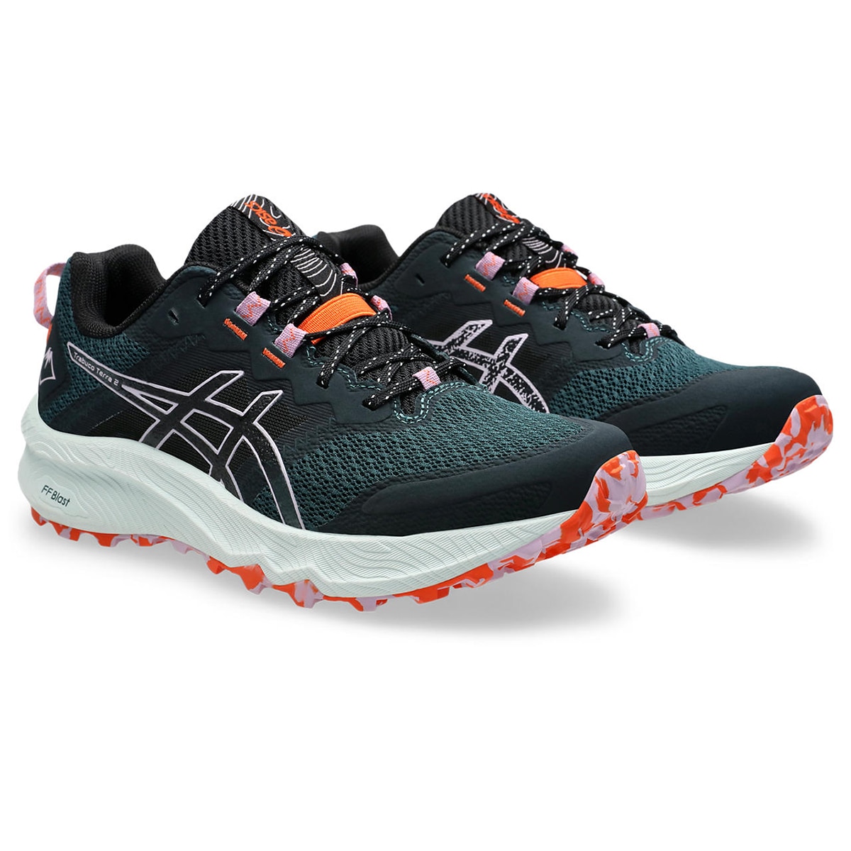 Sapatilhas de Trail Running de Mulher Trabuco Terra 2 Verde / Rosa-2