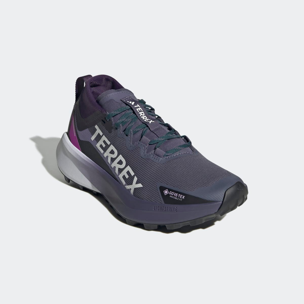 Sapatilhas de Trail Running de Mulher Terrex Agravic GTX W Roxo-2