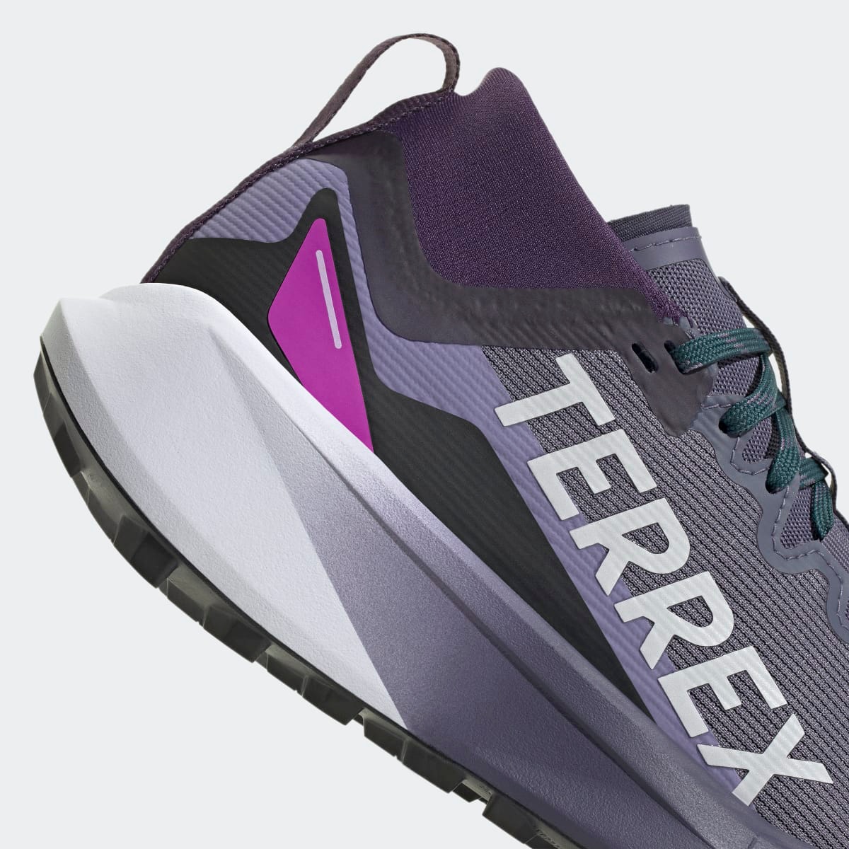 Sapatilhas de Trail Running de Mulher Terrex Agravic GTX W Roxo-7