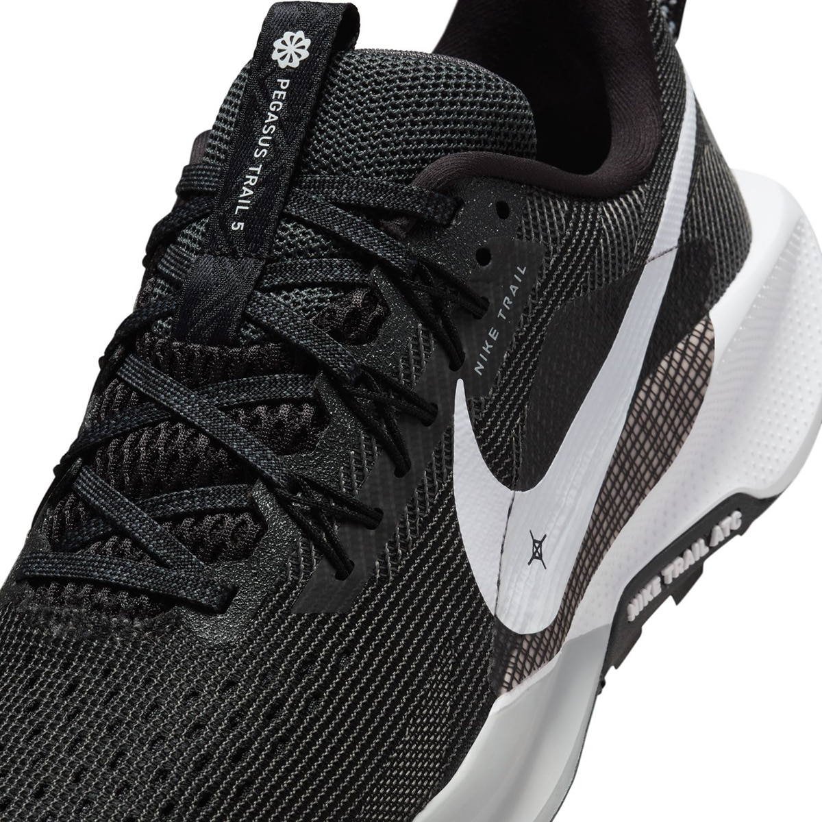 Sapatilhas de Trail Running de Mulher Reactx Pegasus Trail 5 Preto-7