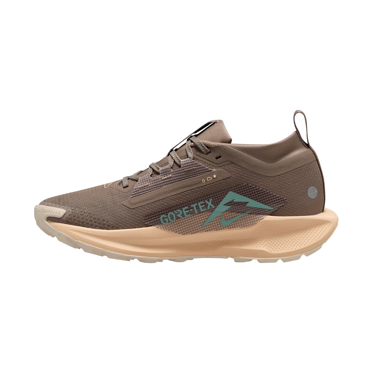 Sapatilhas de Running de Mulher W Pegasus Trail 5 GTX Castanho-4
