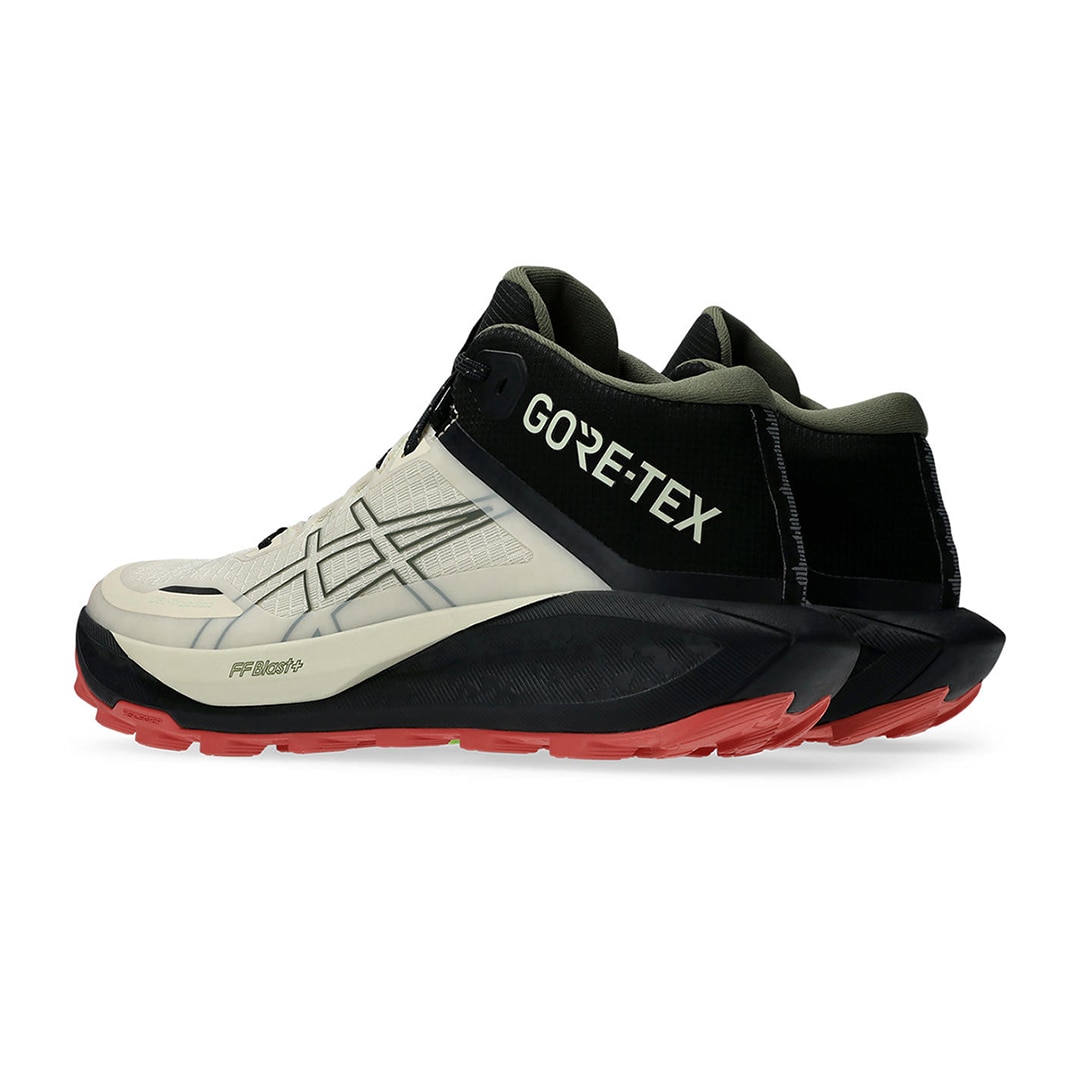 Sapatilhas de Trail Running de Mulher Gel-Trabuco Mt Gtx Bege / Verde-5
