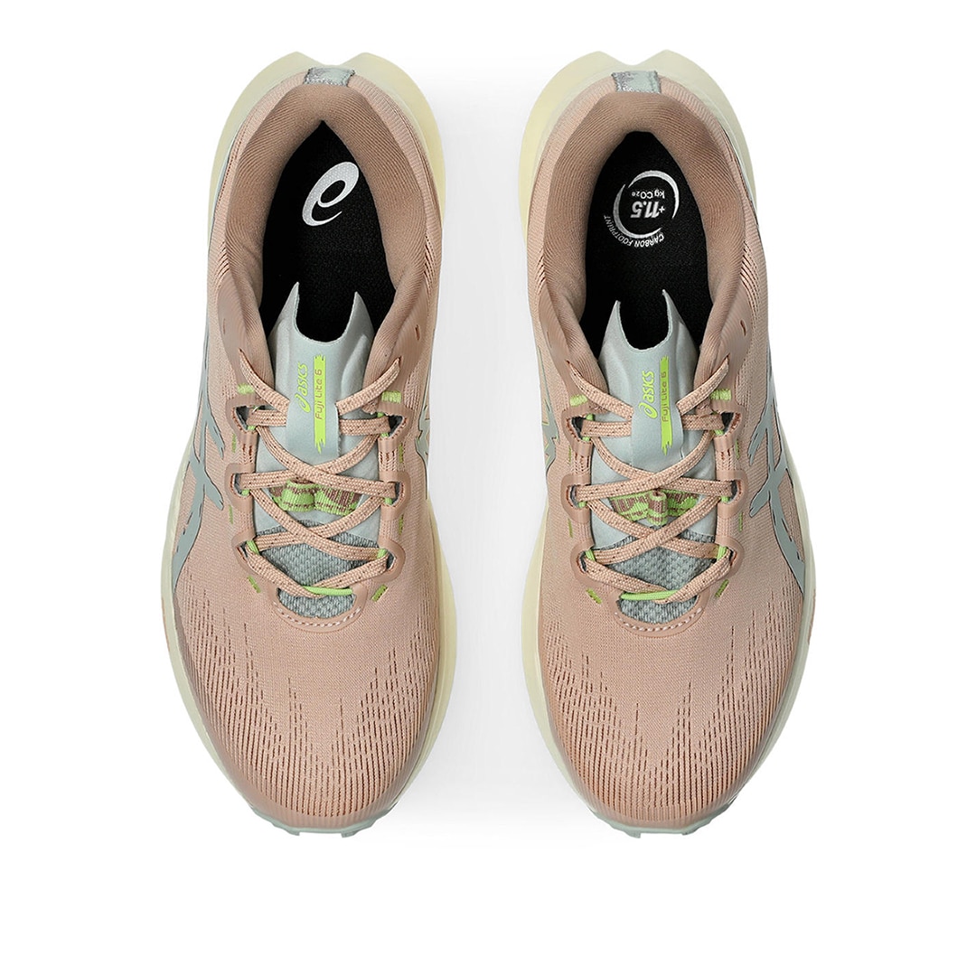 Sapatilhas de Trail Running de Mulher Fuji Lite 6 Laranja / Verde-3