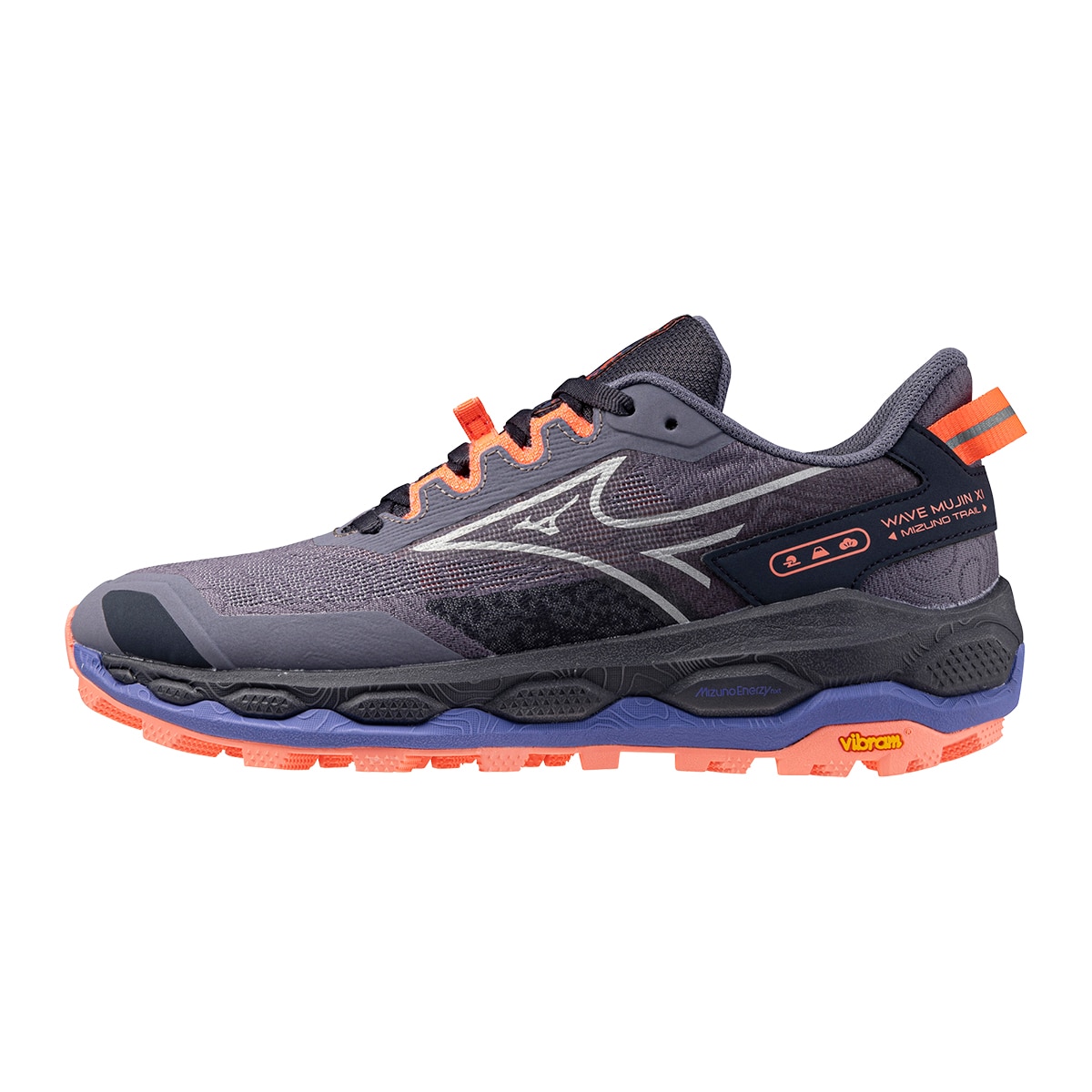 Sapatilhas de Trail Running Wave Mujin 11(W) Azul-acinzentado-2