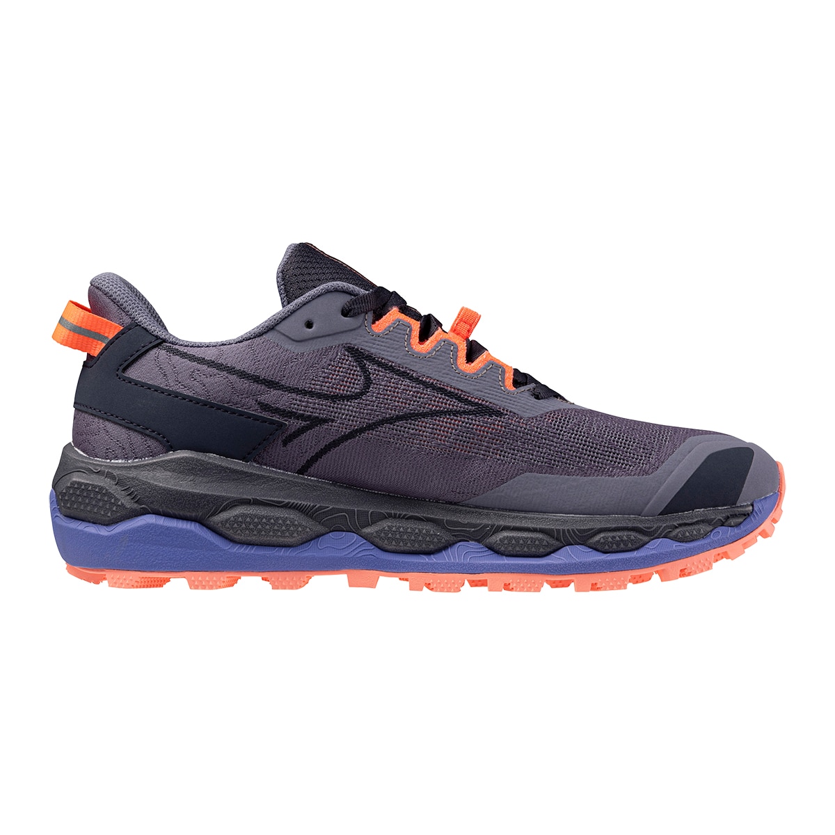 Sapatilhas de Trail Running Wave Mujin 11(W) Azul-acinzentado-4