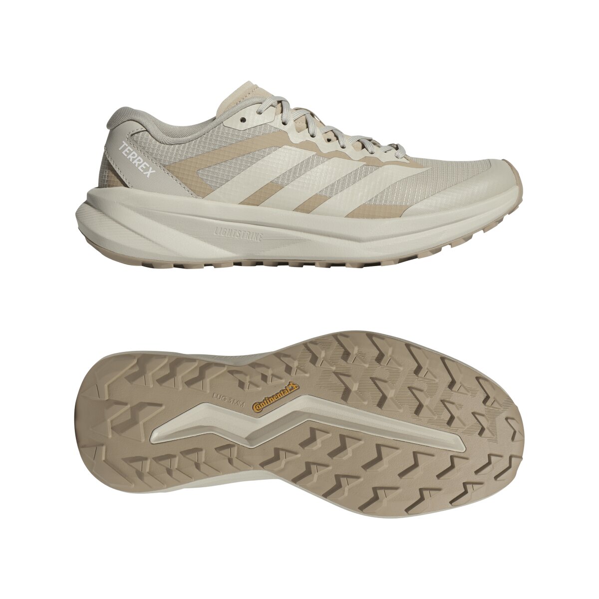 Sapatilhas de Trail Running de Mulher Terrex Agravic LT W Bege-14