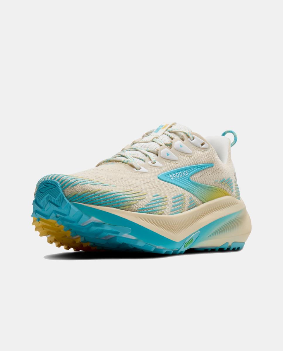 Sapatilhas de Running de Mulher Ghost Trail Bege / Azul-2