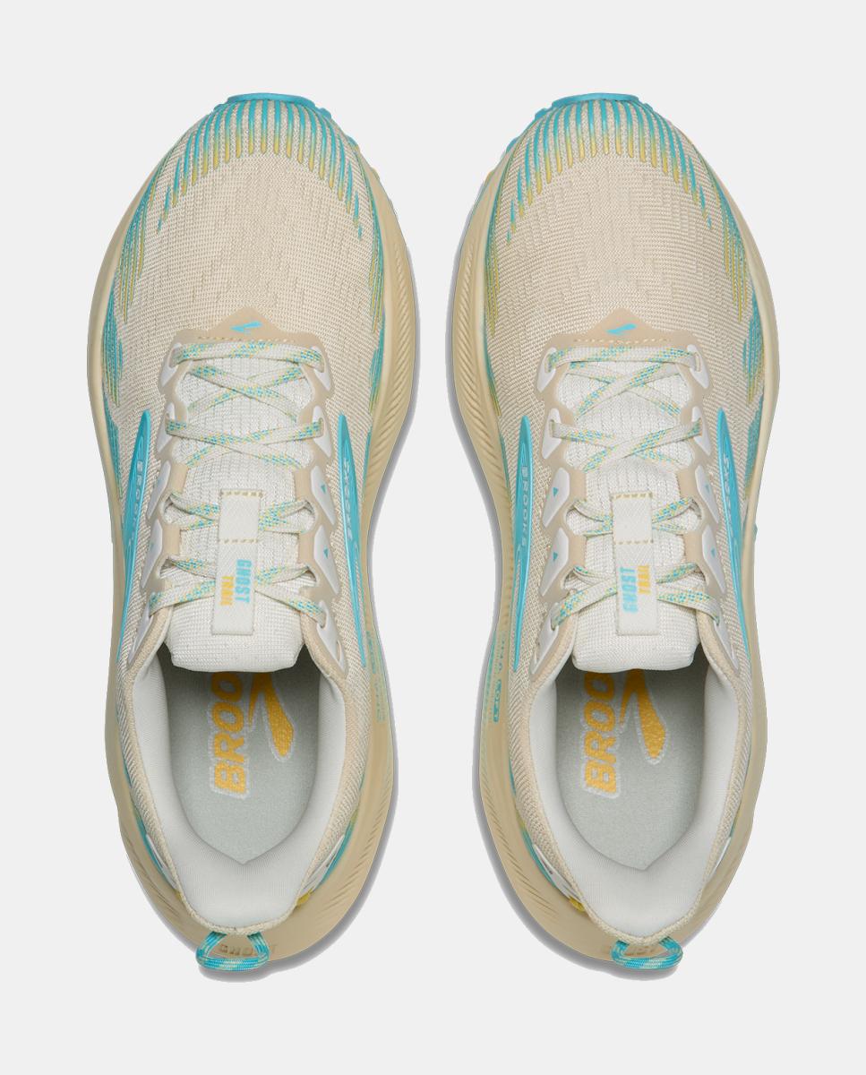 Sapatilhas de Running de Mulher Ghost Trail Bege / Azul-3