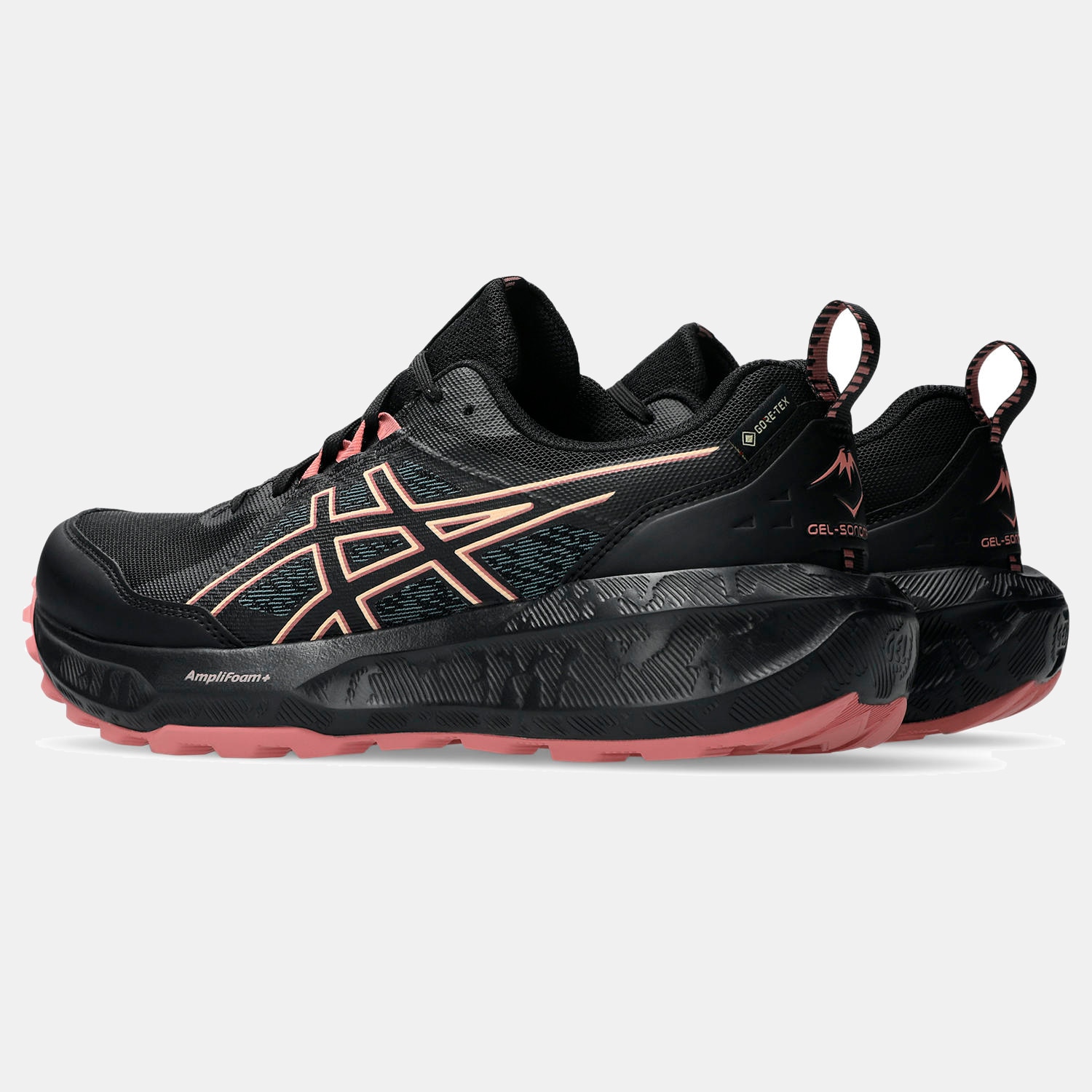 Sapatilhas de Running de Mulher Gel-Sonoma 8 GTX Preto / Laranja-6