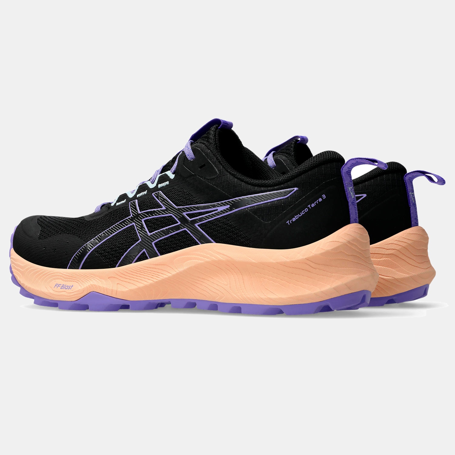 Sapatilhas de Running de Mulher Trabuco Terra 3 Preto / Roxo-6