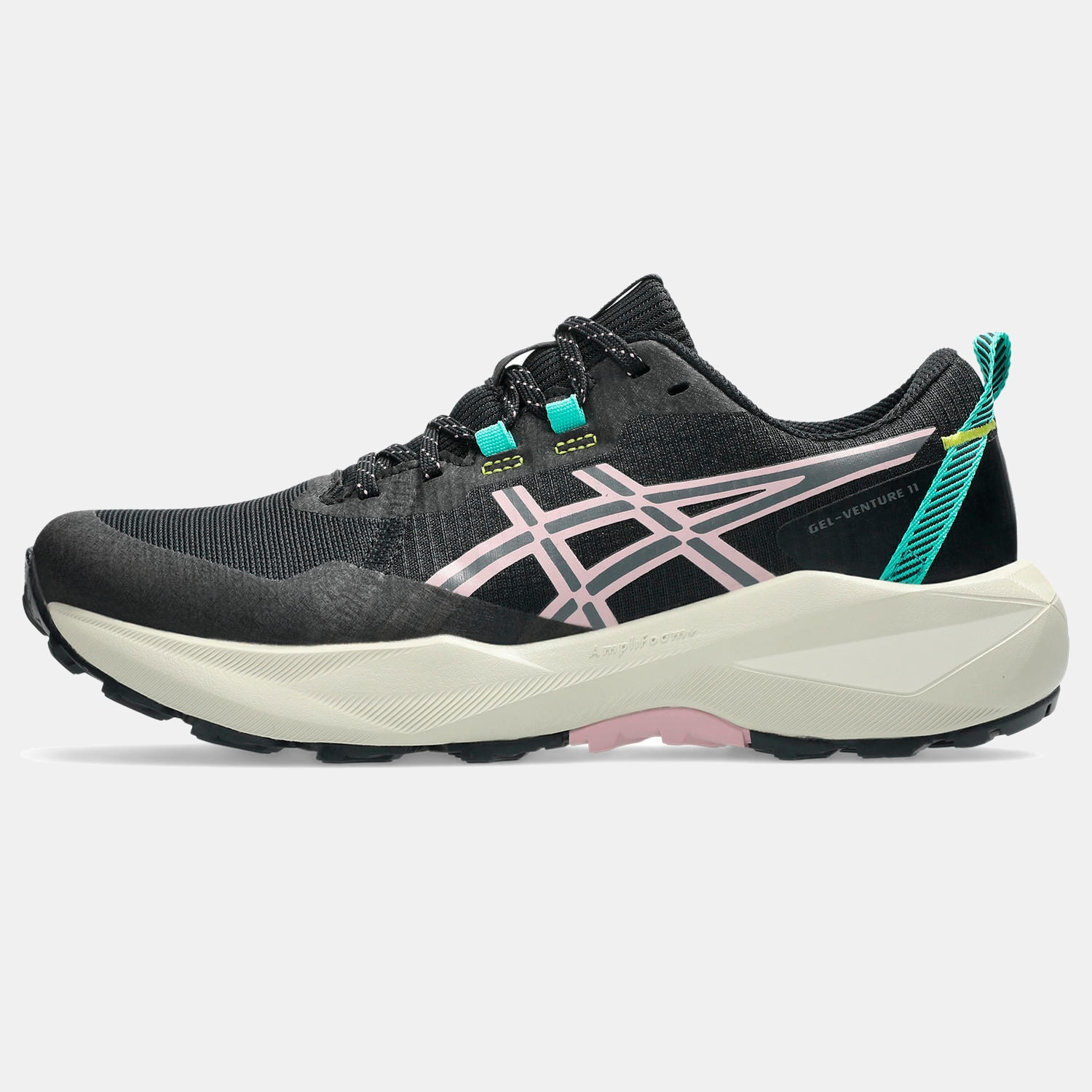 Sapatilhas de Running de Mulher Gel-Venture 11 Preto / Rosa-4