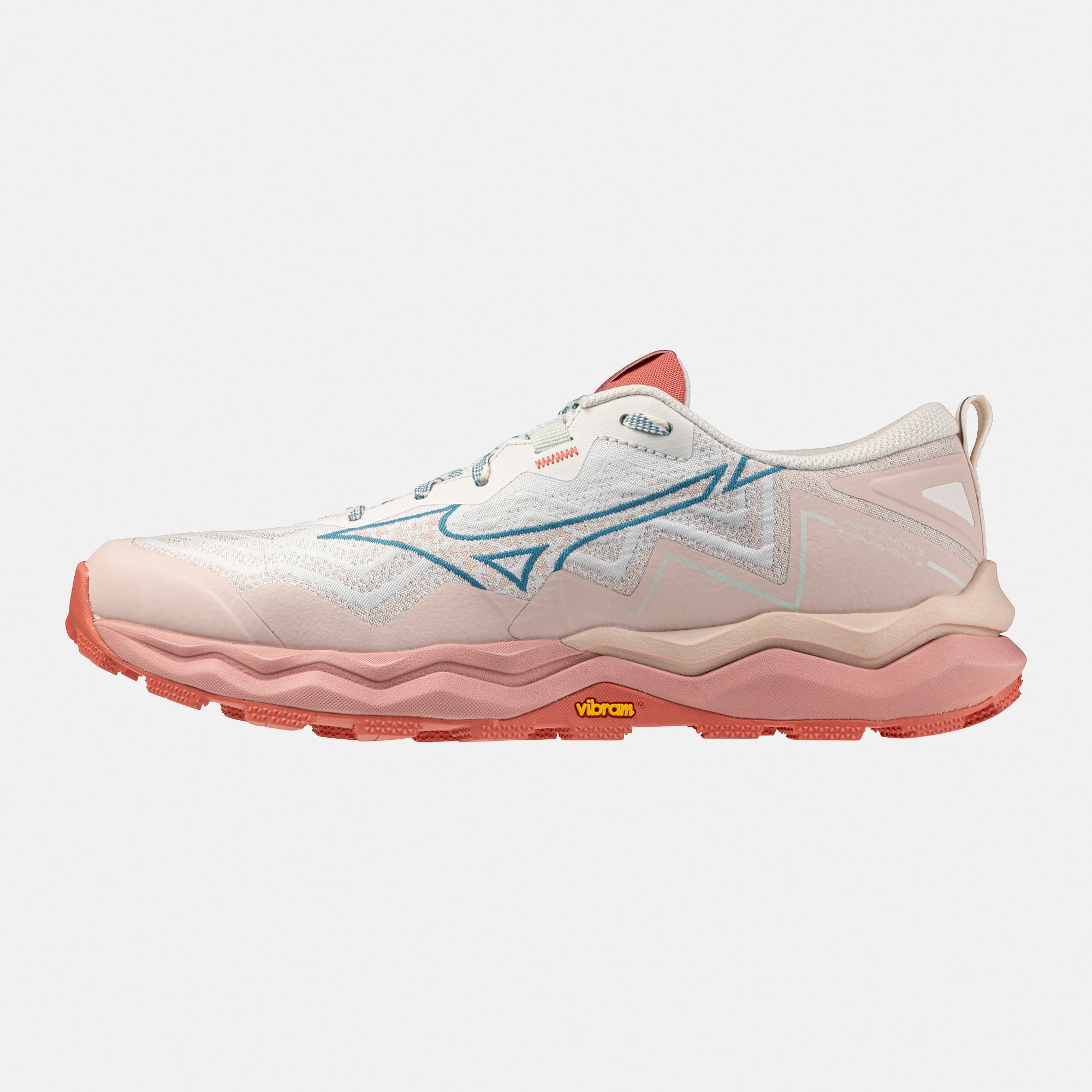 Sapatilhas Desportivas de Running de Mulher Wave Daichi 9 (W) Rosa / Verde-2