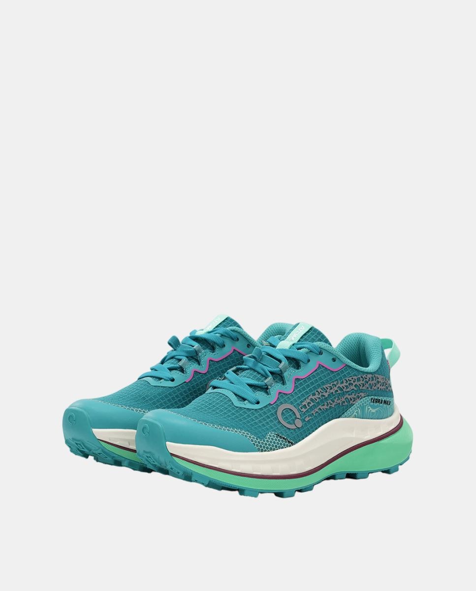 Zapatillas de trail running para mujer AT202 ATOM - Azul Azul-4
