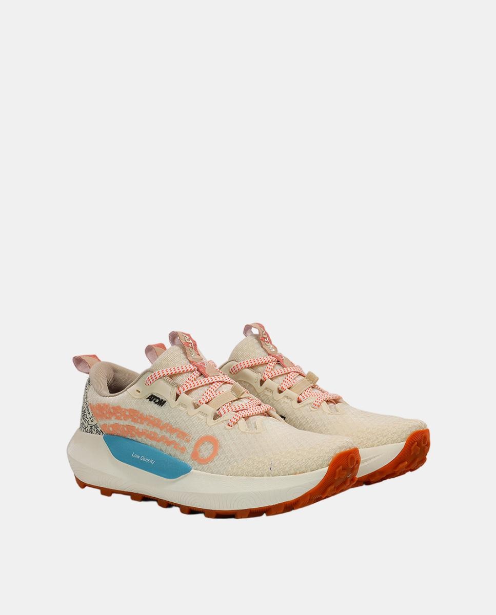 Zapatillas de trail running para mujer AT202 ATOM - Blanco Blanco-2