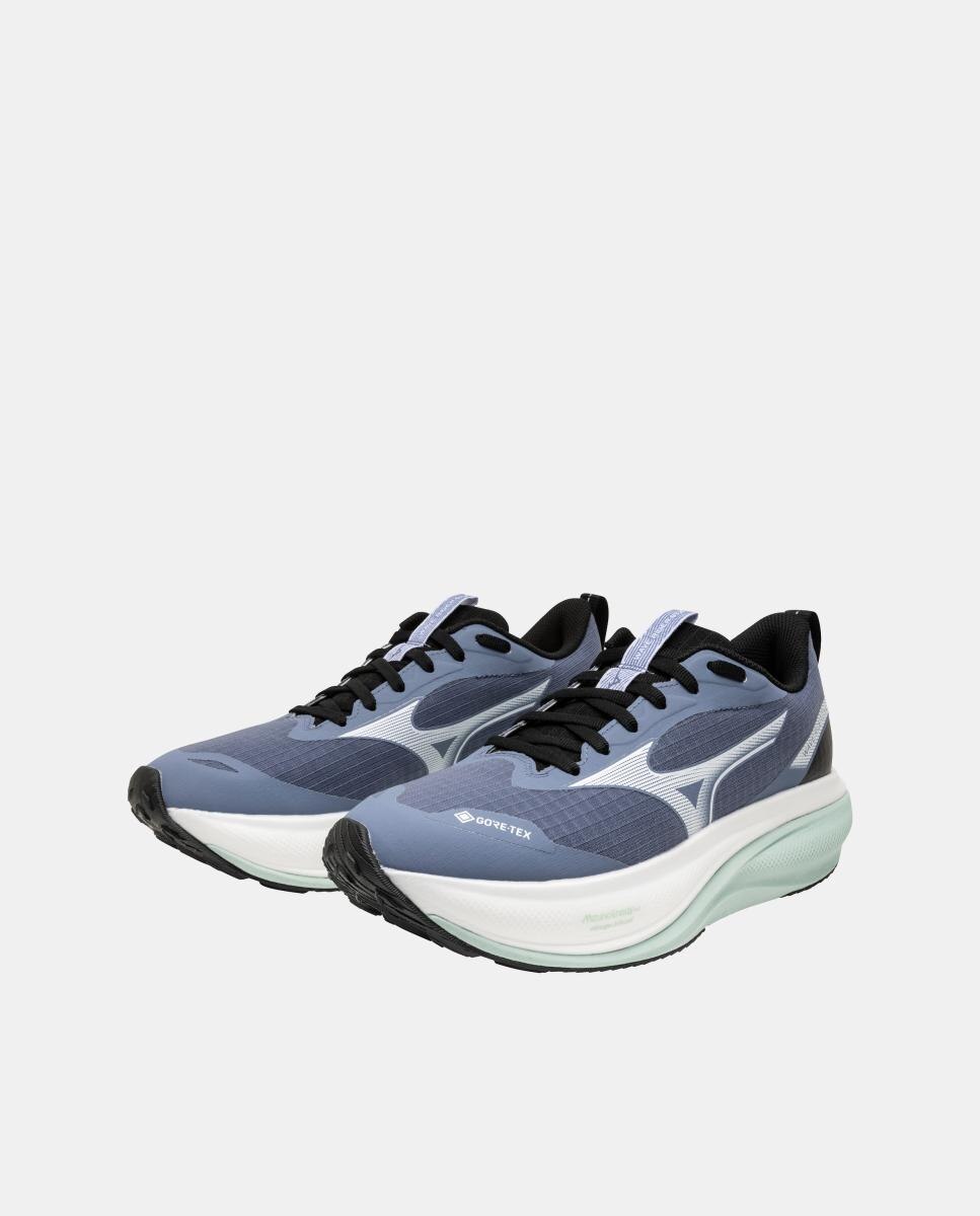 Zapatillas Trail Running WAVE RIDER GTX 4(W) de Mujer Mizuno - Gris ceniza Gris ceniza-2