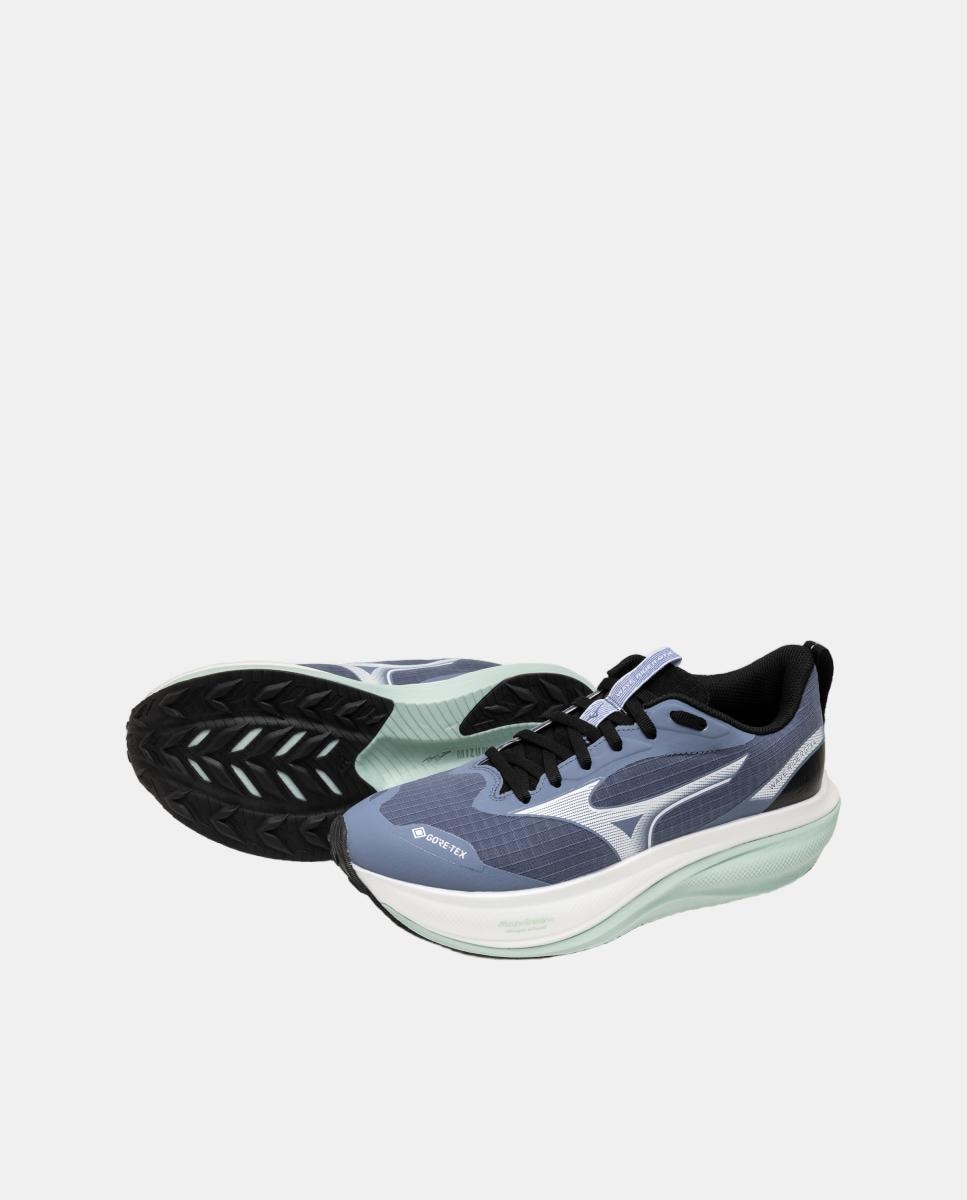 Zapatillas Trail Running WAVE RIDER GTX 4(W) de Mujer Mizuno - Gris ceniza Gris ceniza-7