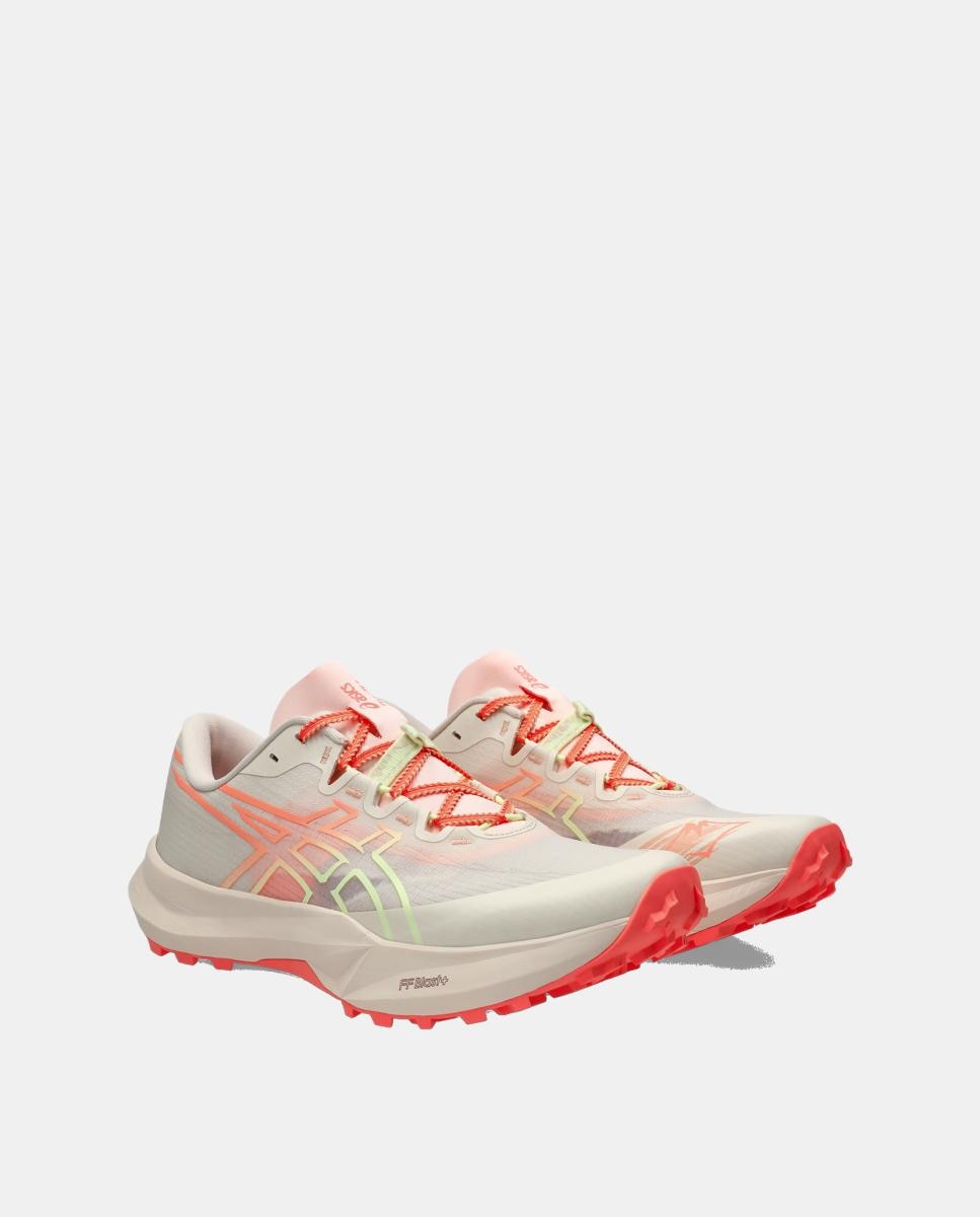 Sapatilhas Trail Running de Homem e Mulher FUJI LITE 7 ASICS Coral-2
