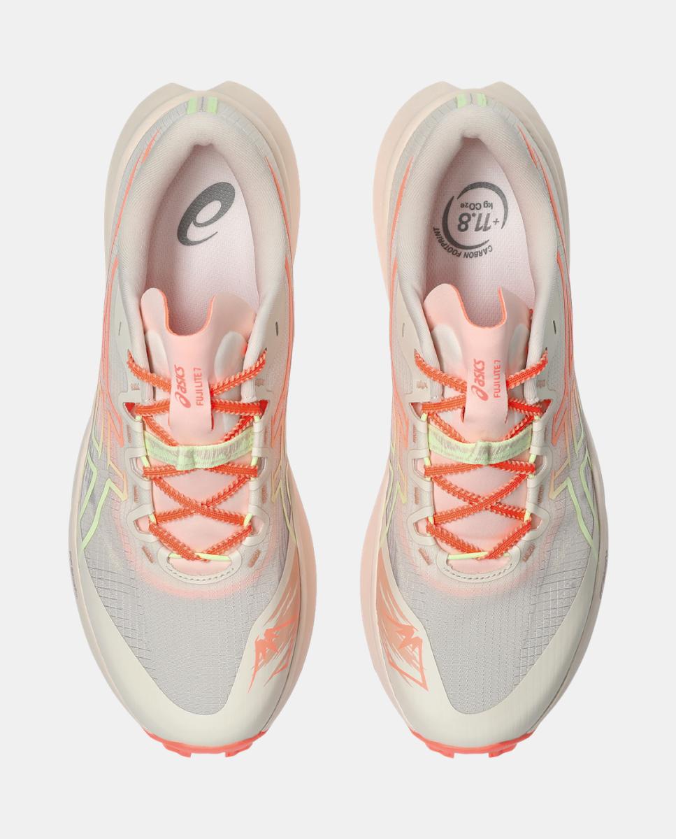 Sapatilhas Trail Running de Homem e Mulher FUJI LITE 7 ASICS Coral-3