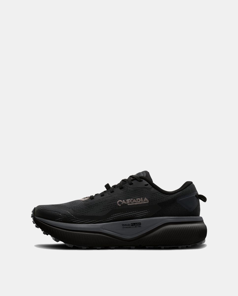 Sapatilhas de running de Mulher Cascadia 20 GTX Brooks Preto-4