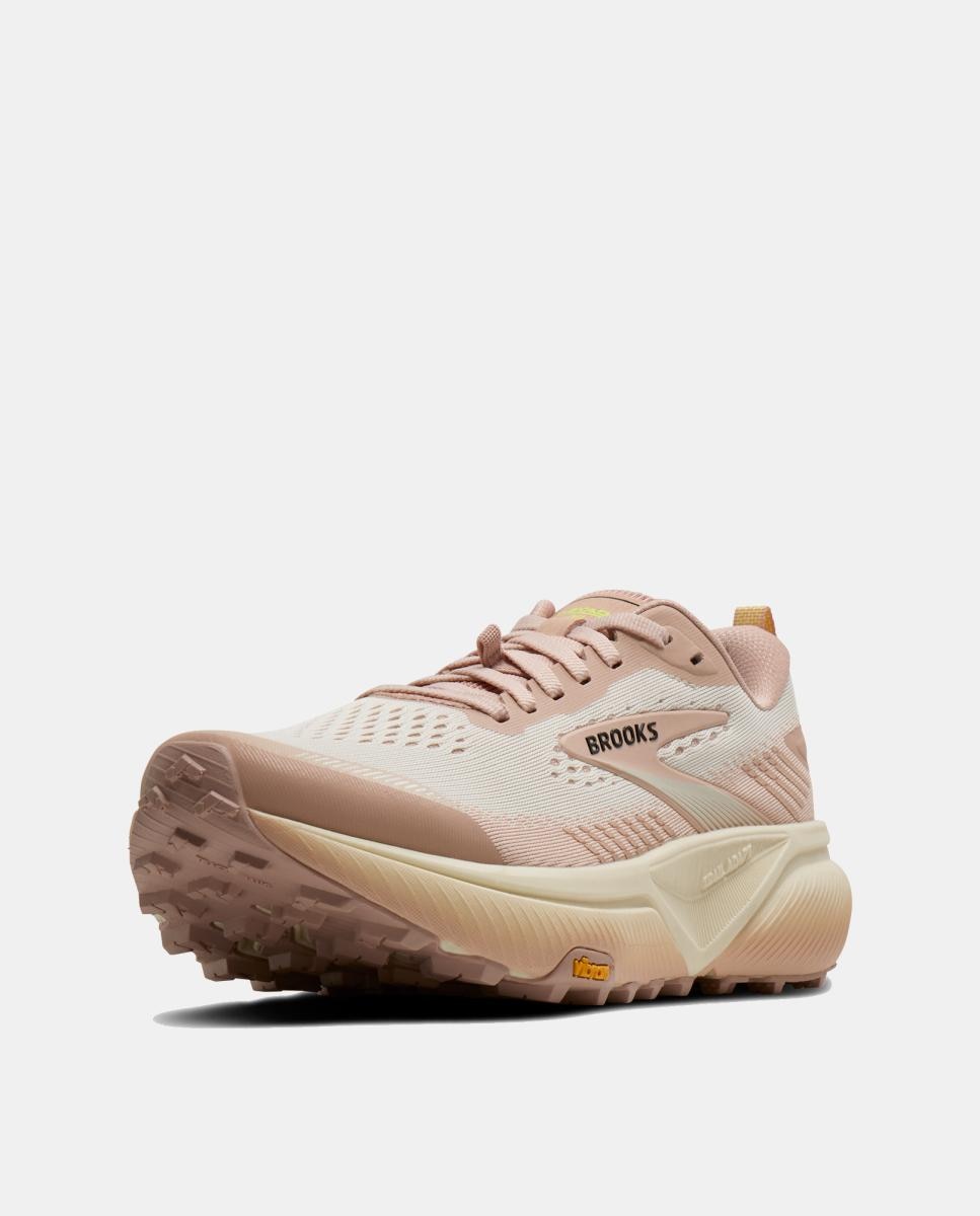 Sapatilhas de running de Mulher Cascadia 20 Brooks Rosa / Branco-2