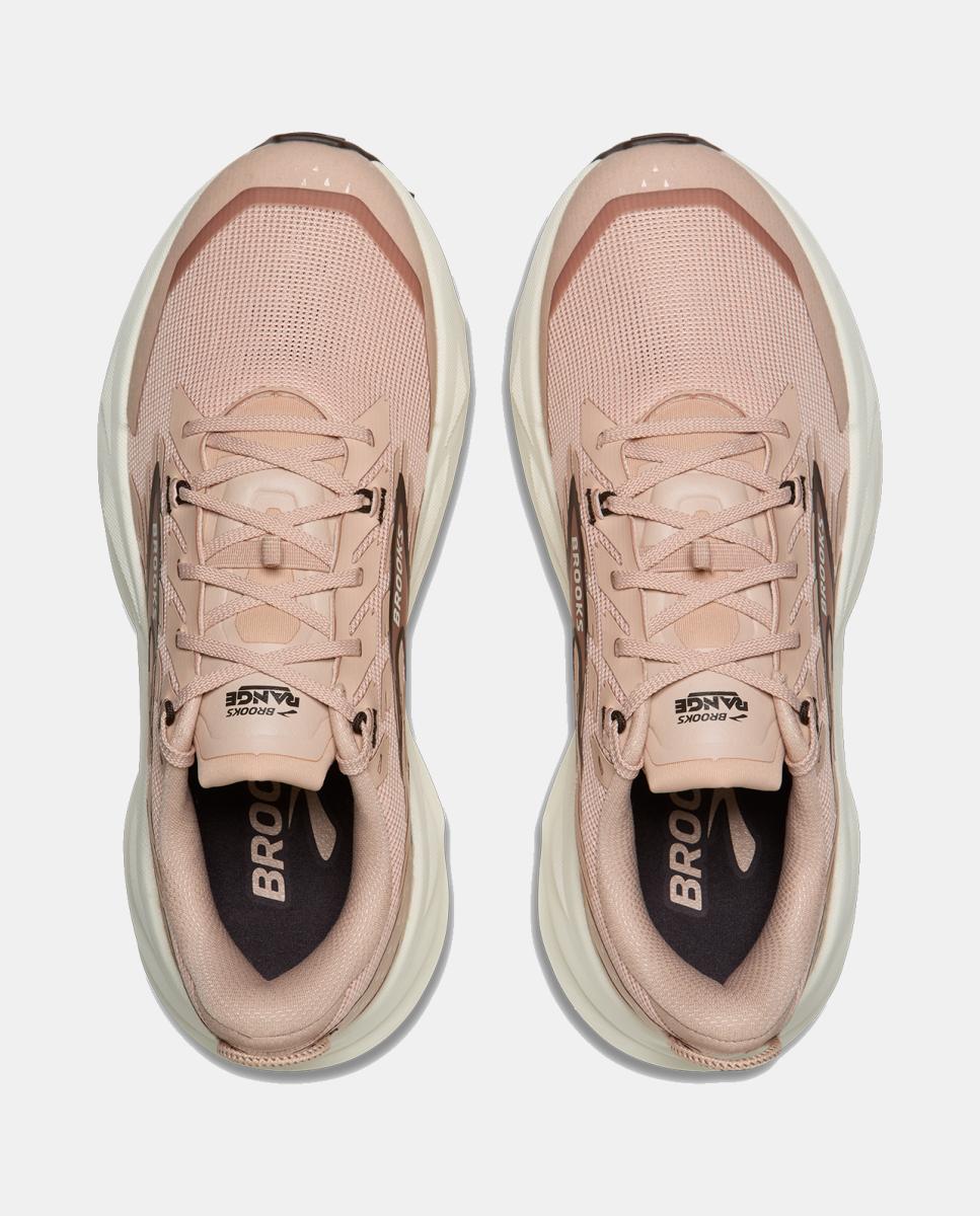 Sapatilhas de running de Mulher Range Brooks Rosa / Branco-3