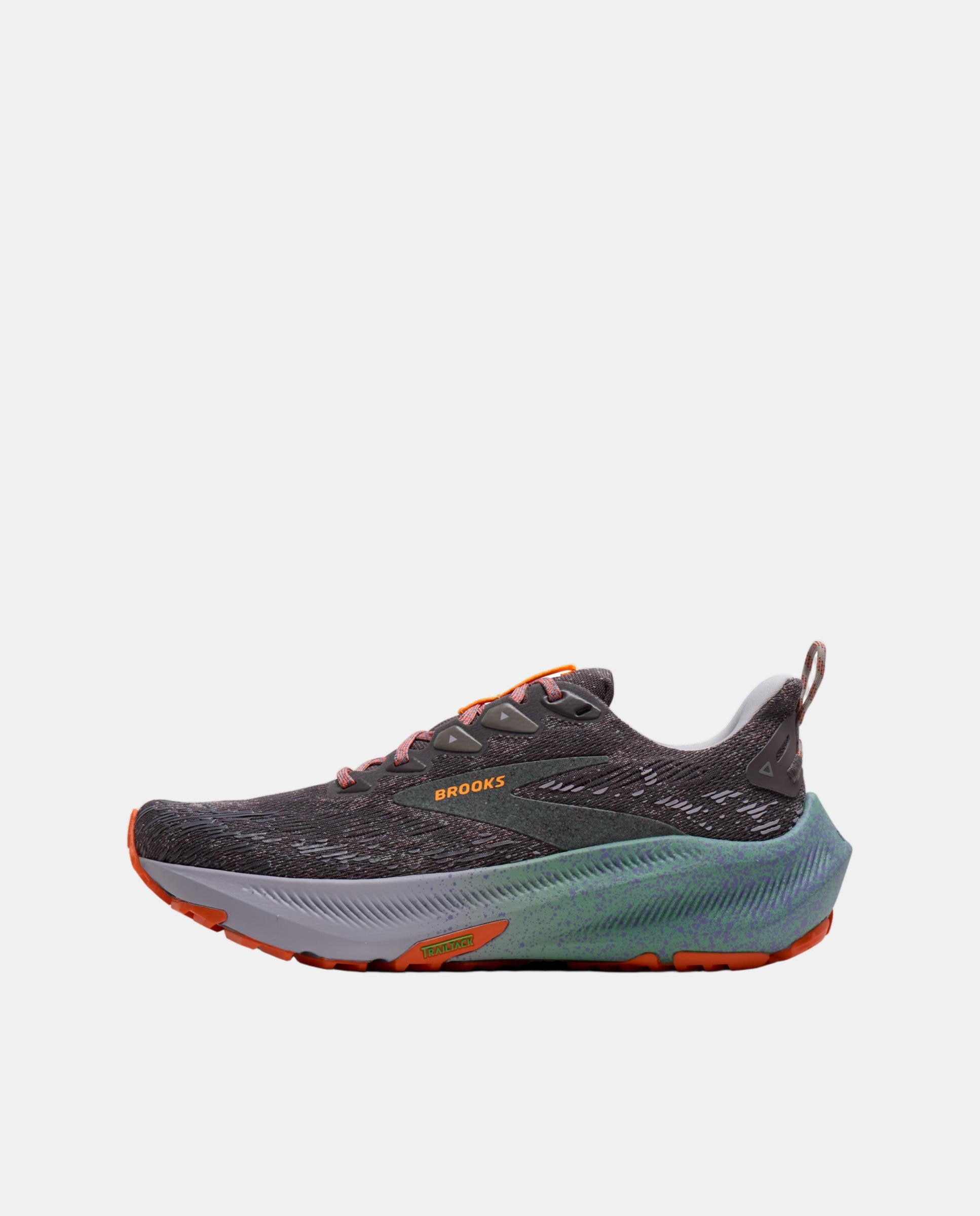 Sapatilhas de running de Mulher Ghost Trail Brooks Cinzento / Laranja-4