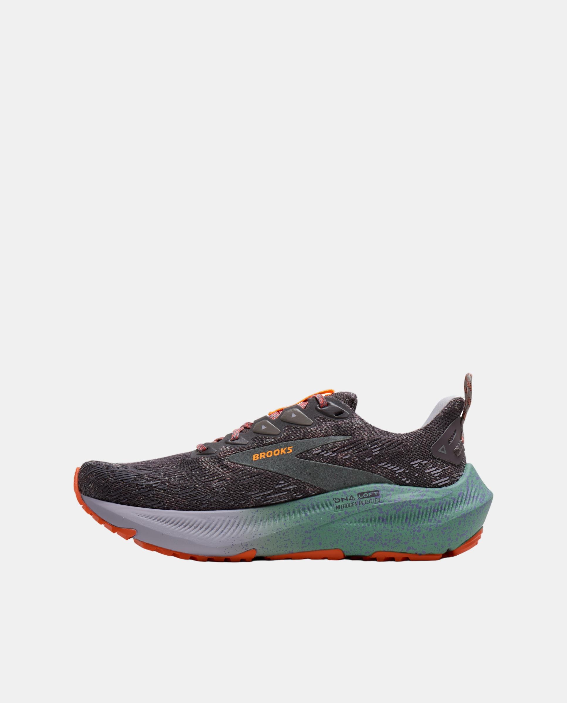 Sapatilhas de running de Mulher Ghost Trail Brooks Cinzento / Laranja-7